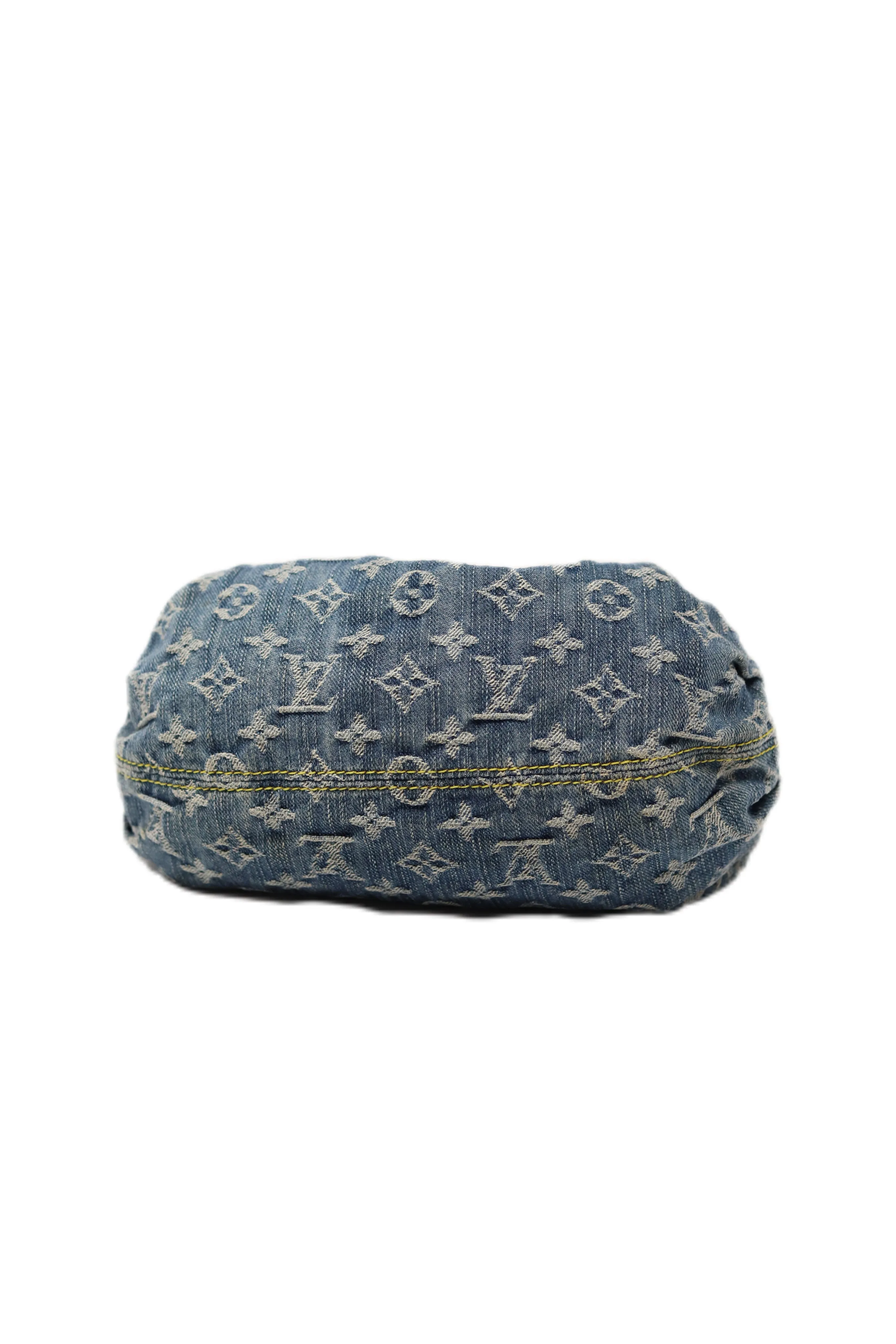 LOUIS VUITTON 2006 PLEATY MONOGRAM DENIM