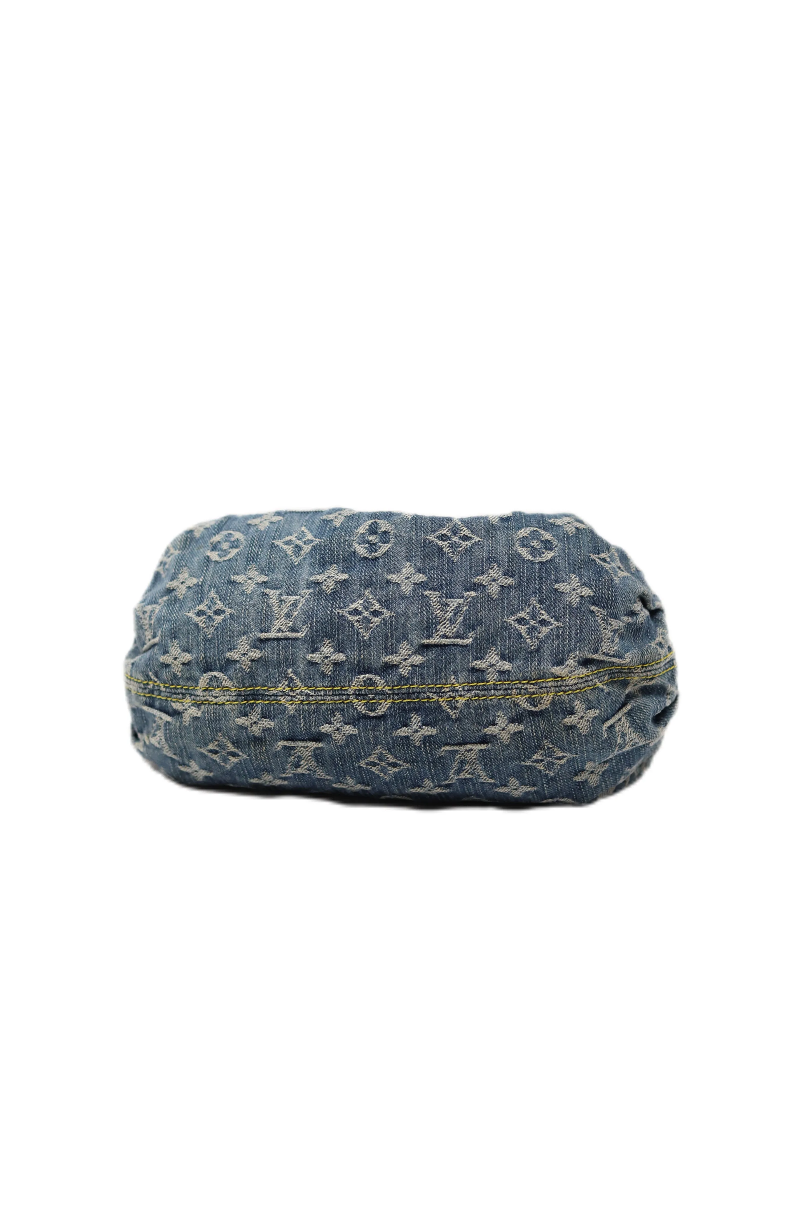 LOUIS VUITTON 2006 PLEATY MONOGRAM DENIM