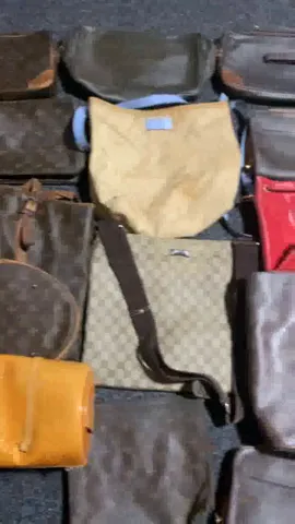 Louis Vuitton and gucci bags
