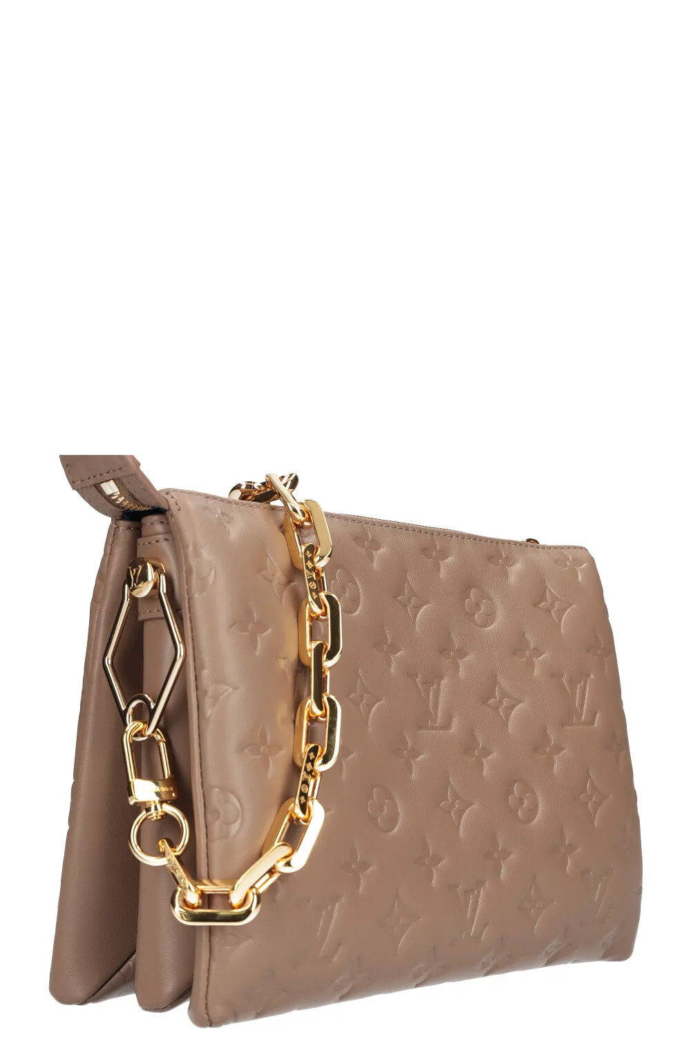 LOUIS VUITTON Coussin PM Bag Taupe