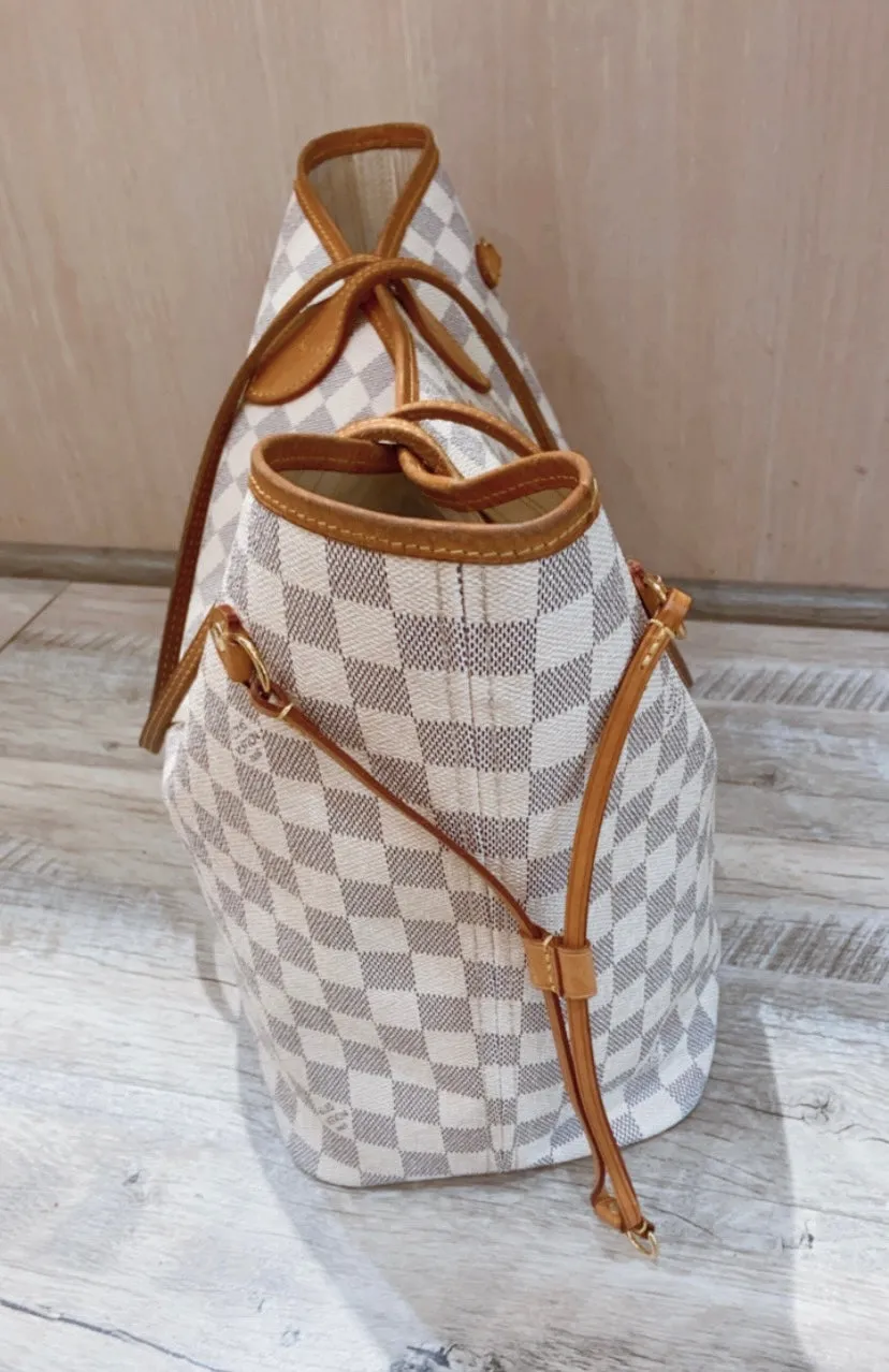 LOUIS VUITTON DAMIER AZUR NEVERFULL