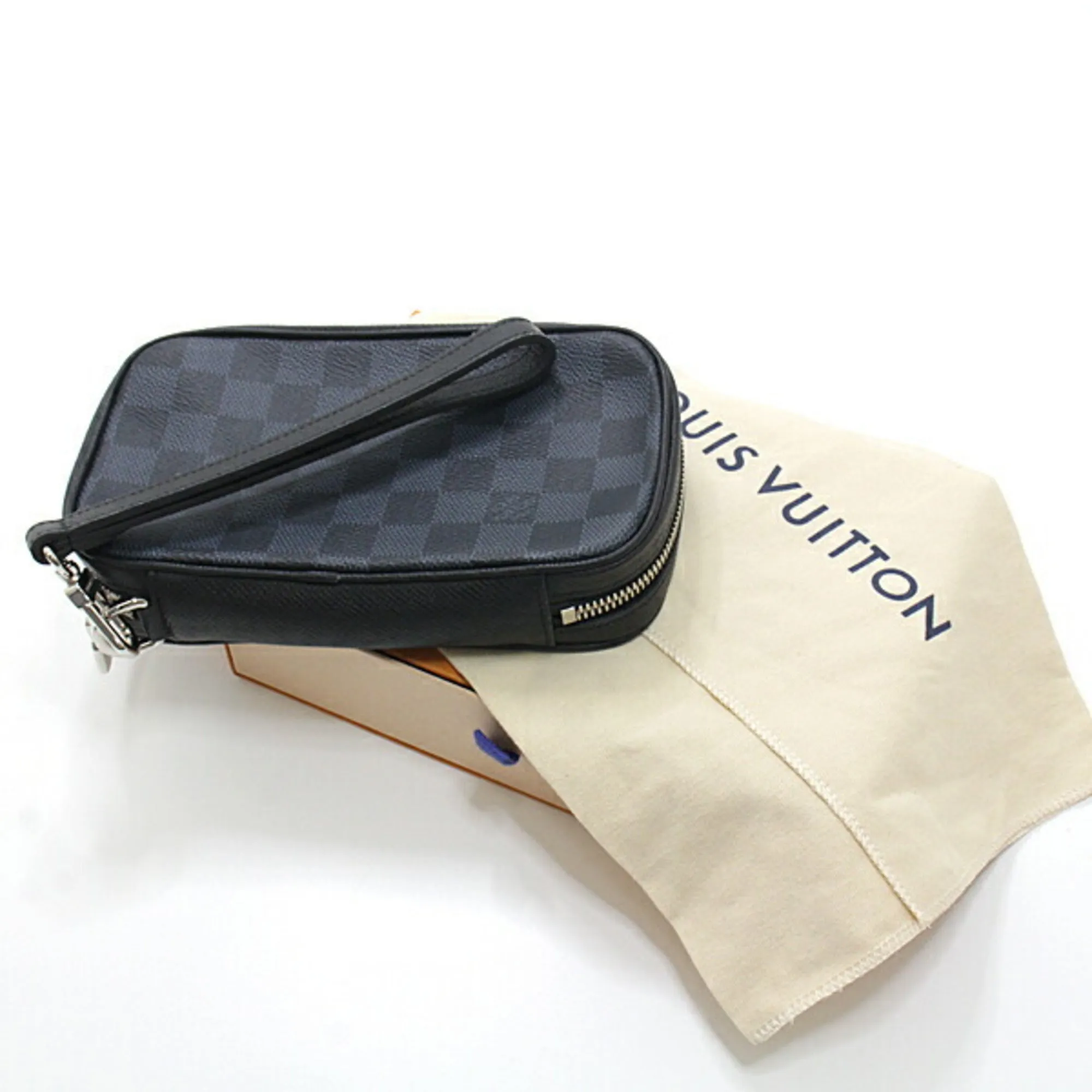 Louis Vuitton Damier Cobalt Zippy Soft Round Wallet N63504