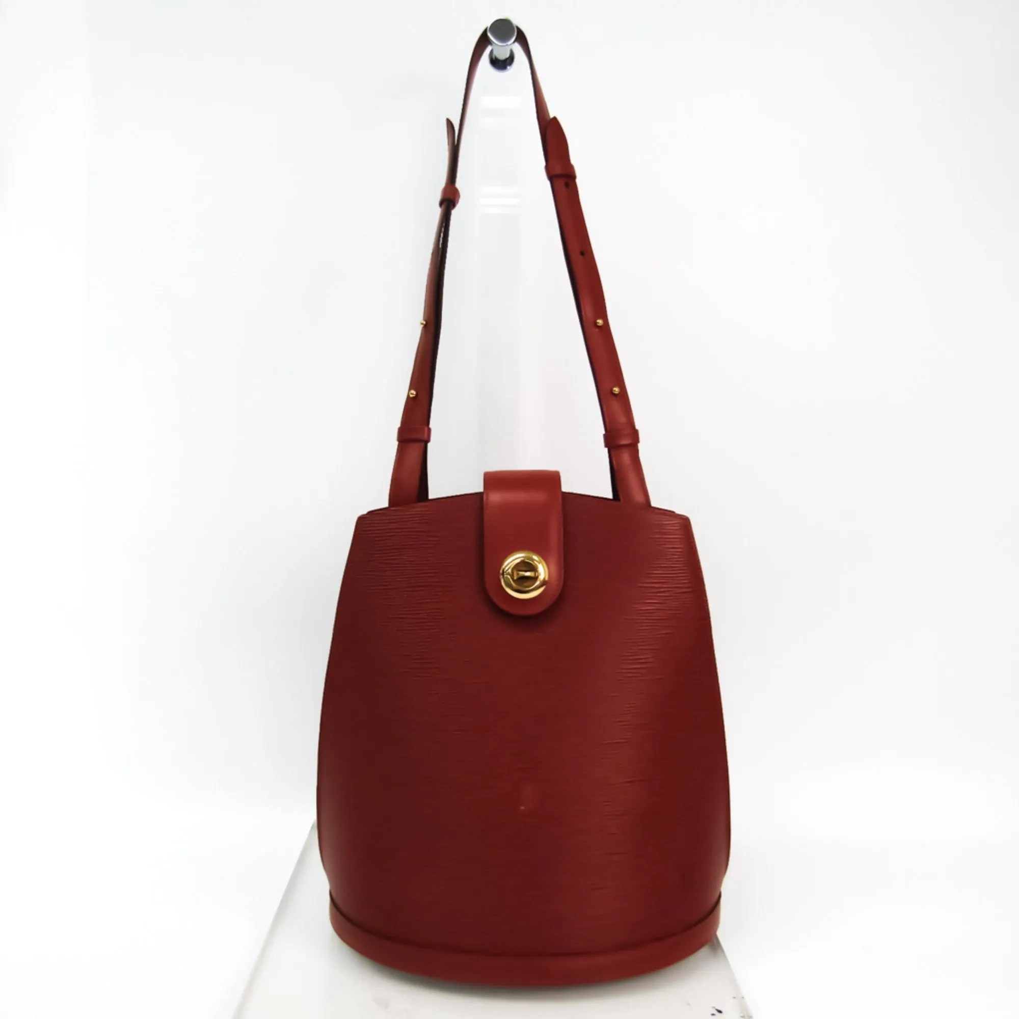Louis Vuitton Epi Cluny M52253 Women's Shoulder Bag Kenyan Brown