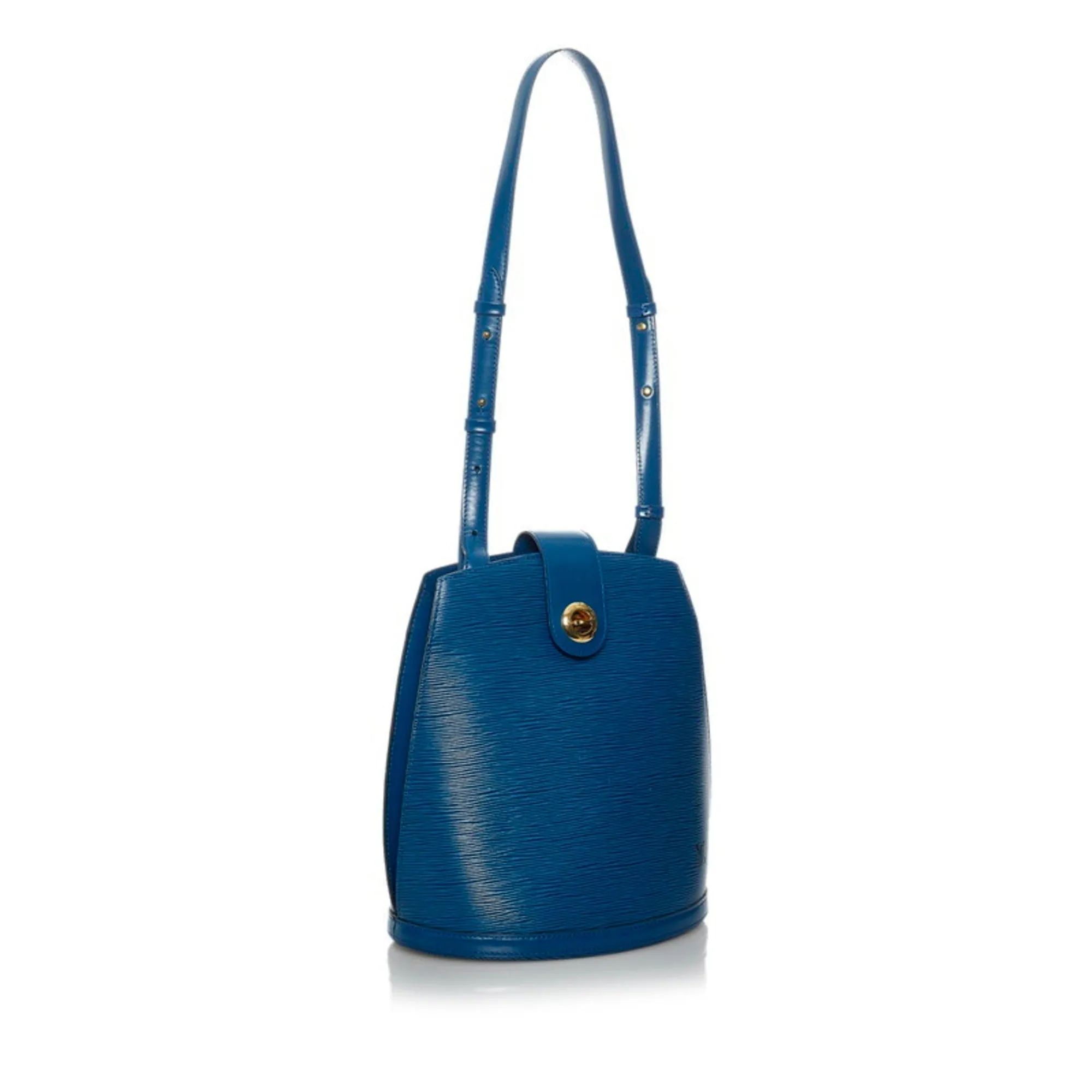 Louis Vuitton Epi Cluny One Shoulder Bag M52255 Toledo Blue Leather Ladies LOUIS VUITTON