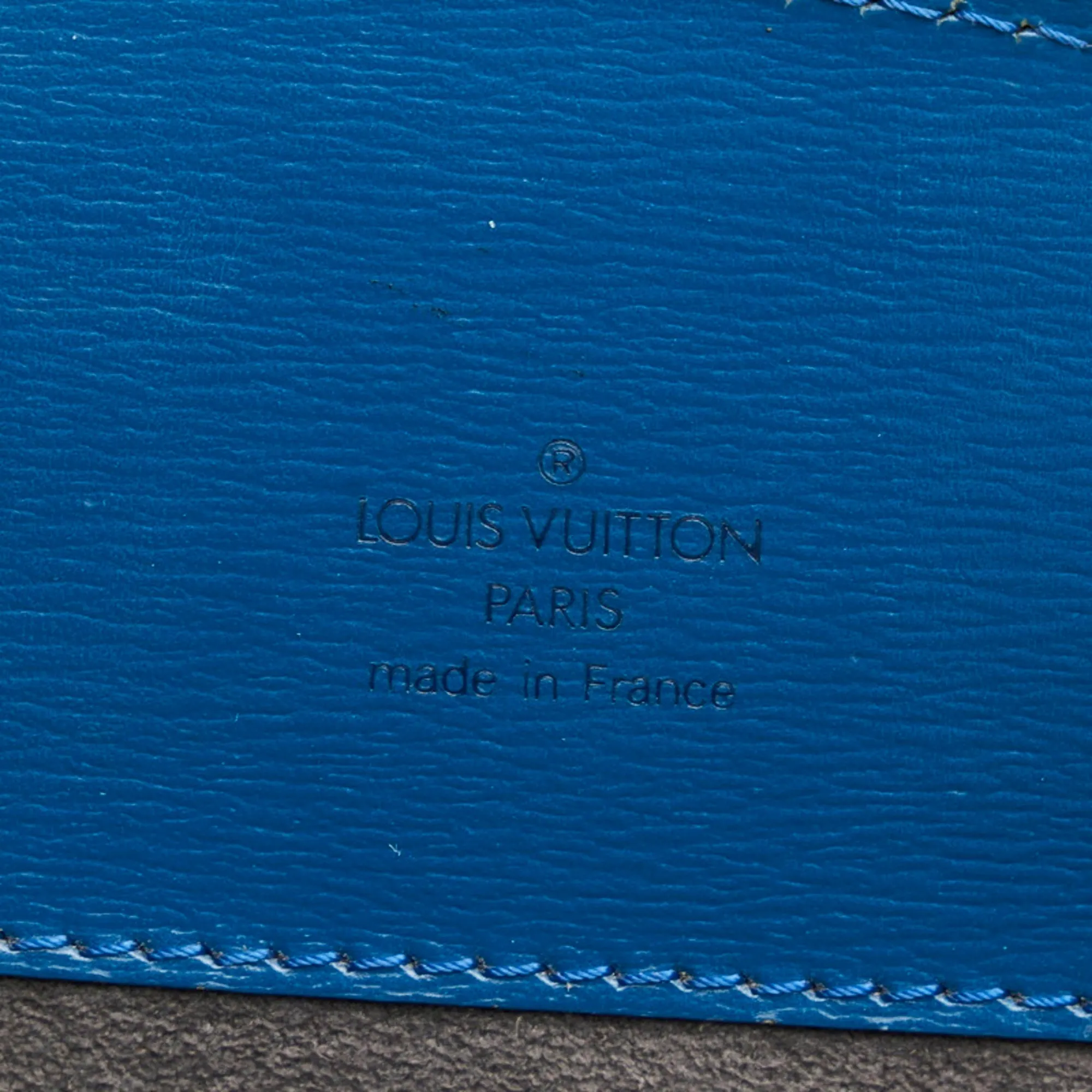 Louis Vuitton Epi Cluny One Shoulder Bag M52255 Toledo Blue Leather Ladies LOUIS VUITTON