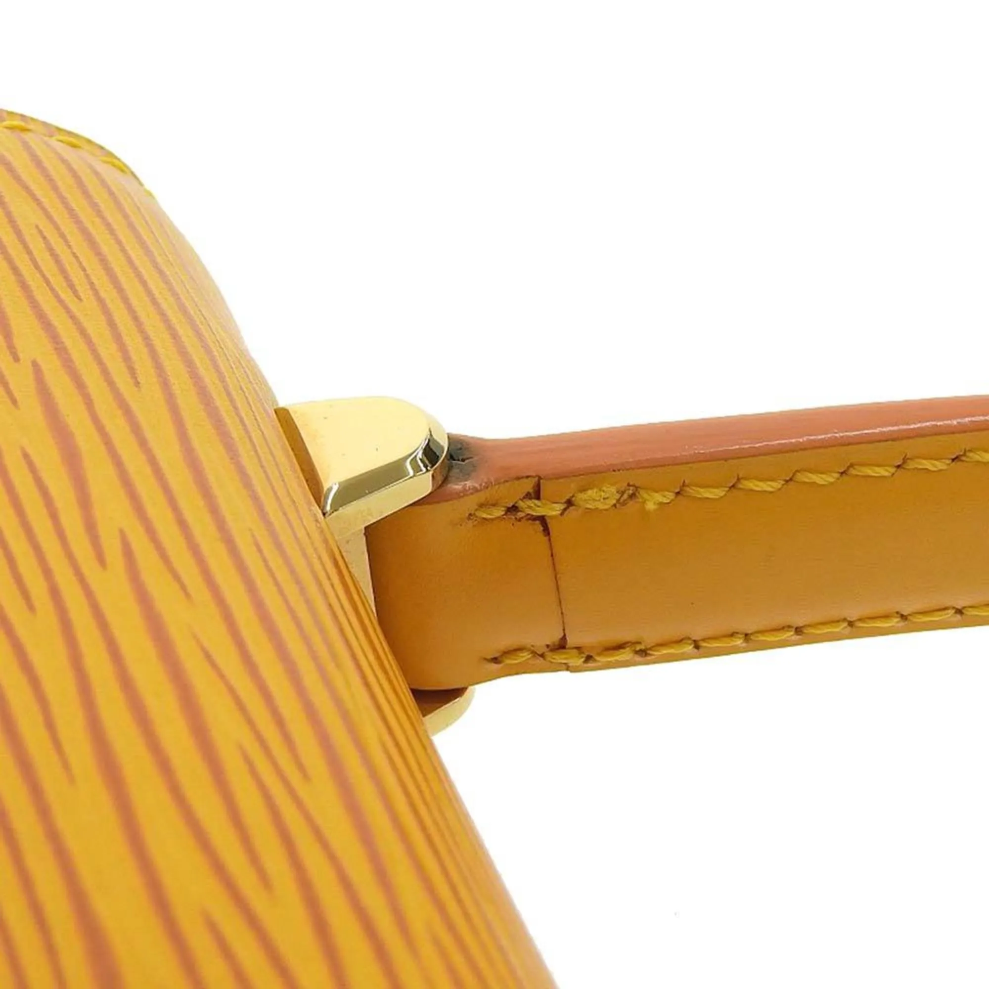 Louis Vuitton Epi Malesherbe Handbag Yellow M52379