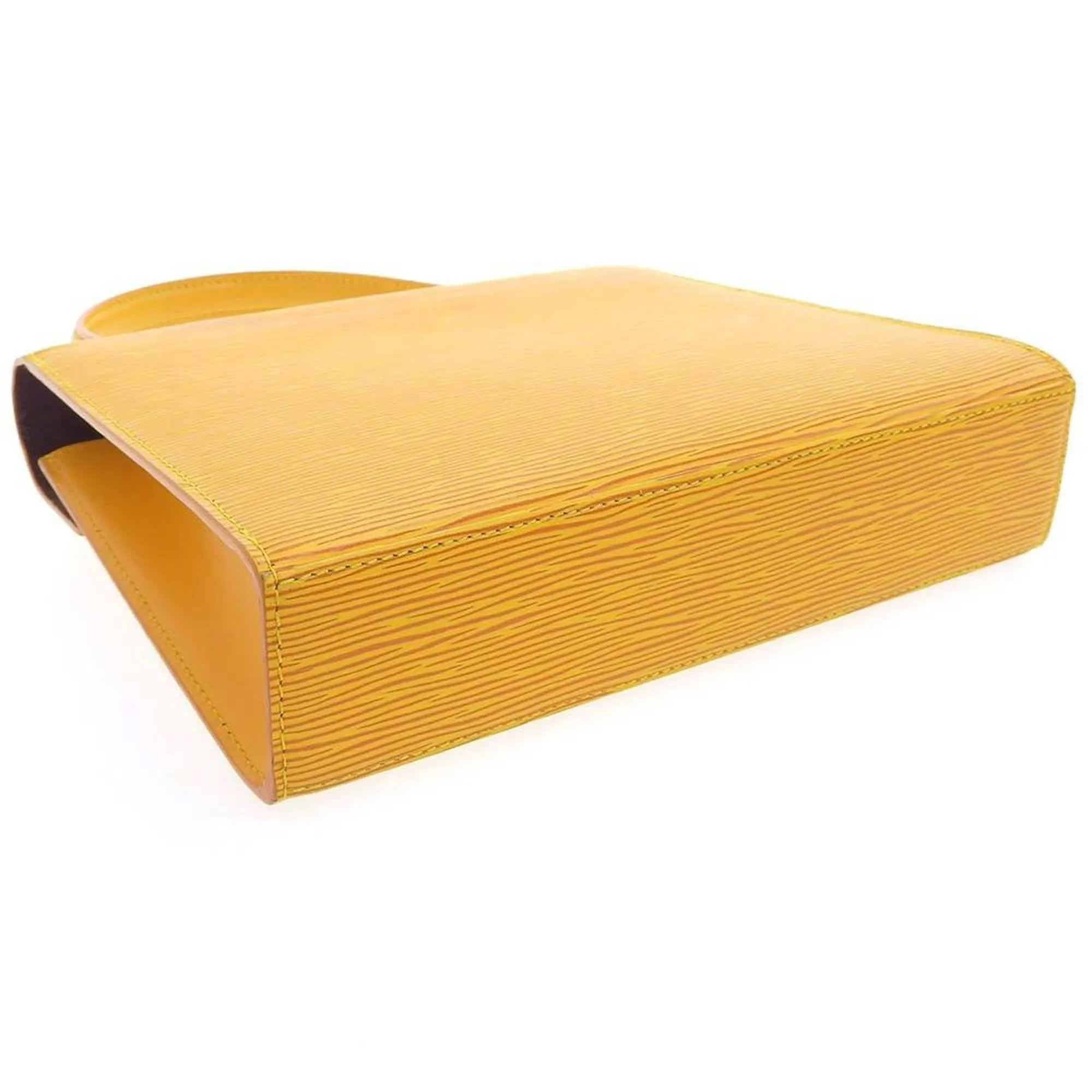 Louis Vuitton Epi Malesherbe Handbag Yellow M52379