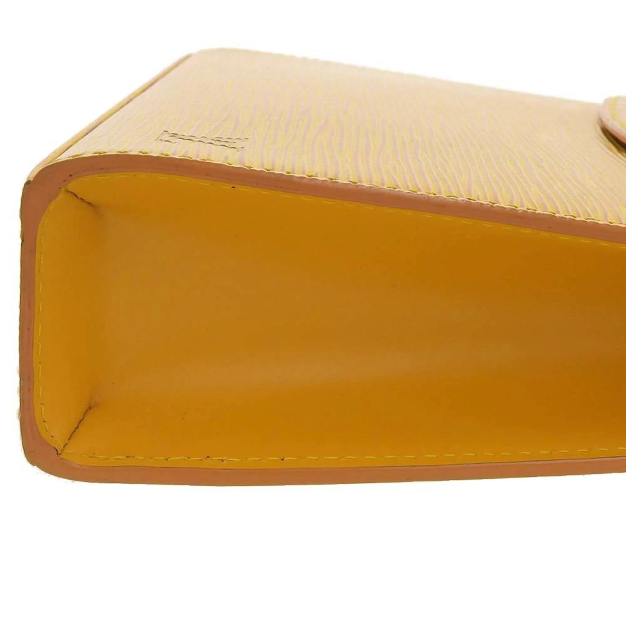 Louis Vuitton Epi Malesherbe Handbag Yellow M52379