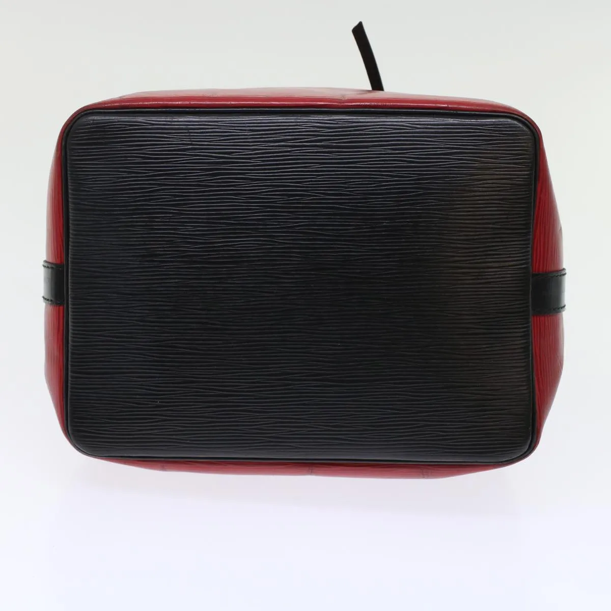 LOUIS VUITTON Epi Petit Noe Shoulder Bag Bicolor Black Red M44172 LV  45384