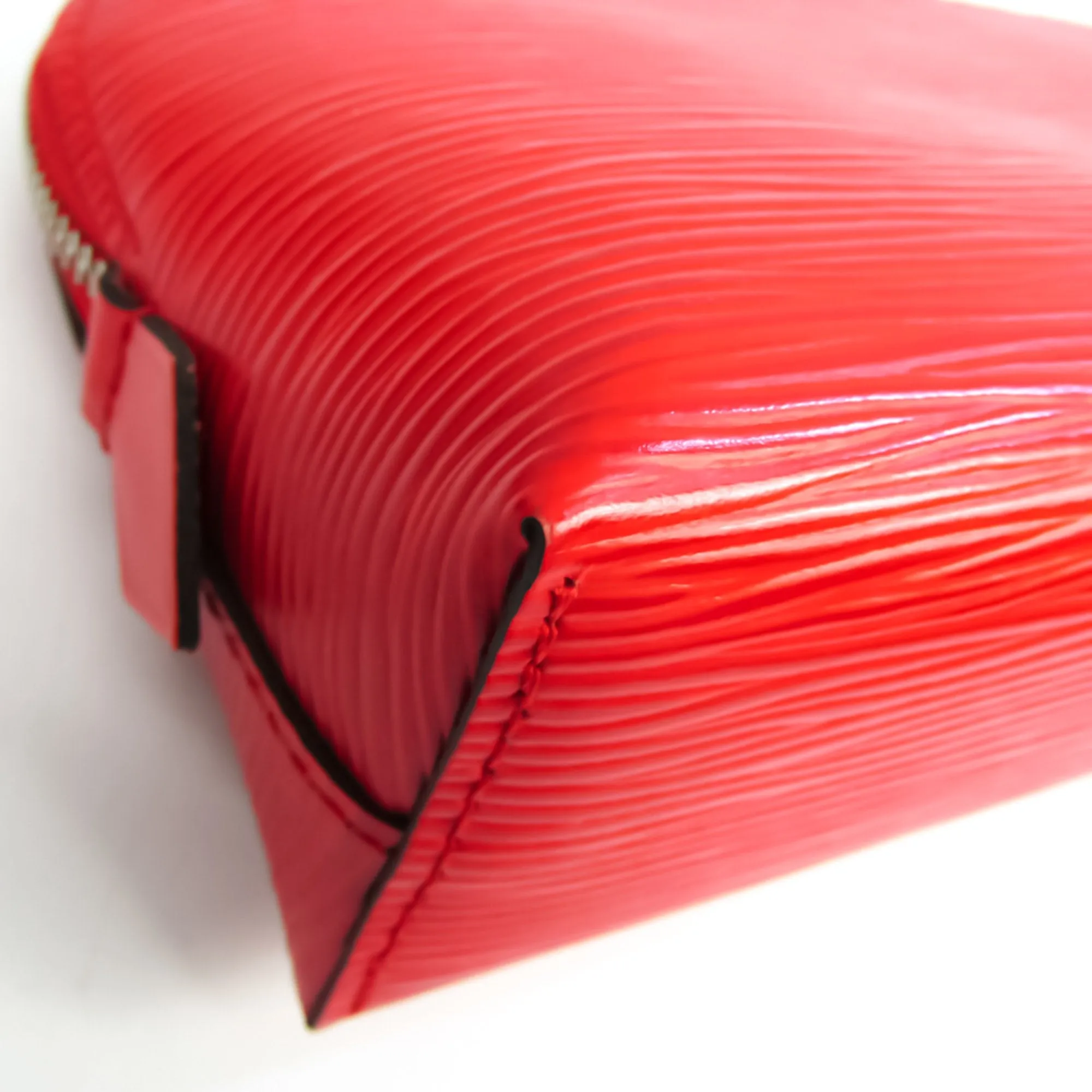 Louis Vuitton Epi Pochette Cosmetique M41114 Women's Pouch Coquelicots