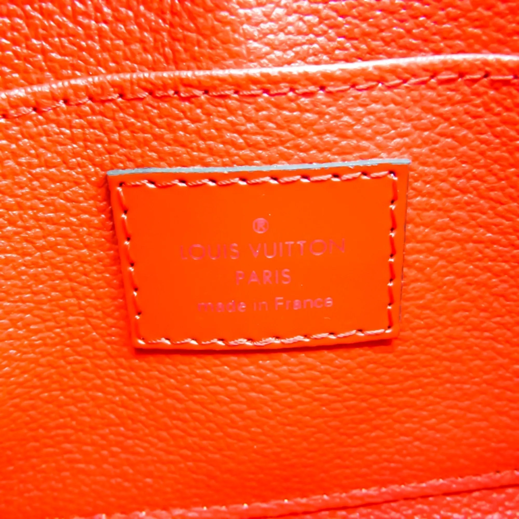 Louis Vuitton Epi Pochette Cosmetique M41114 Women's Pouch Coquelicots