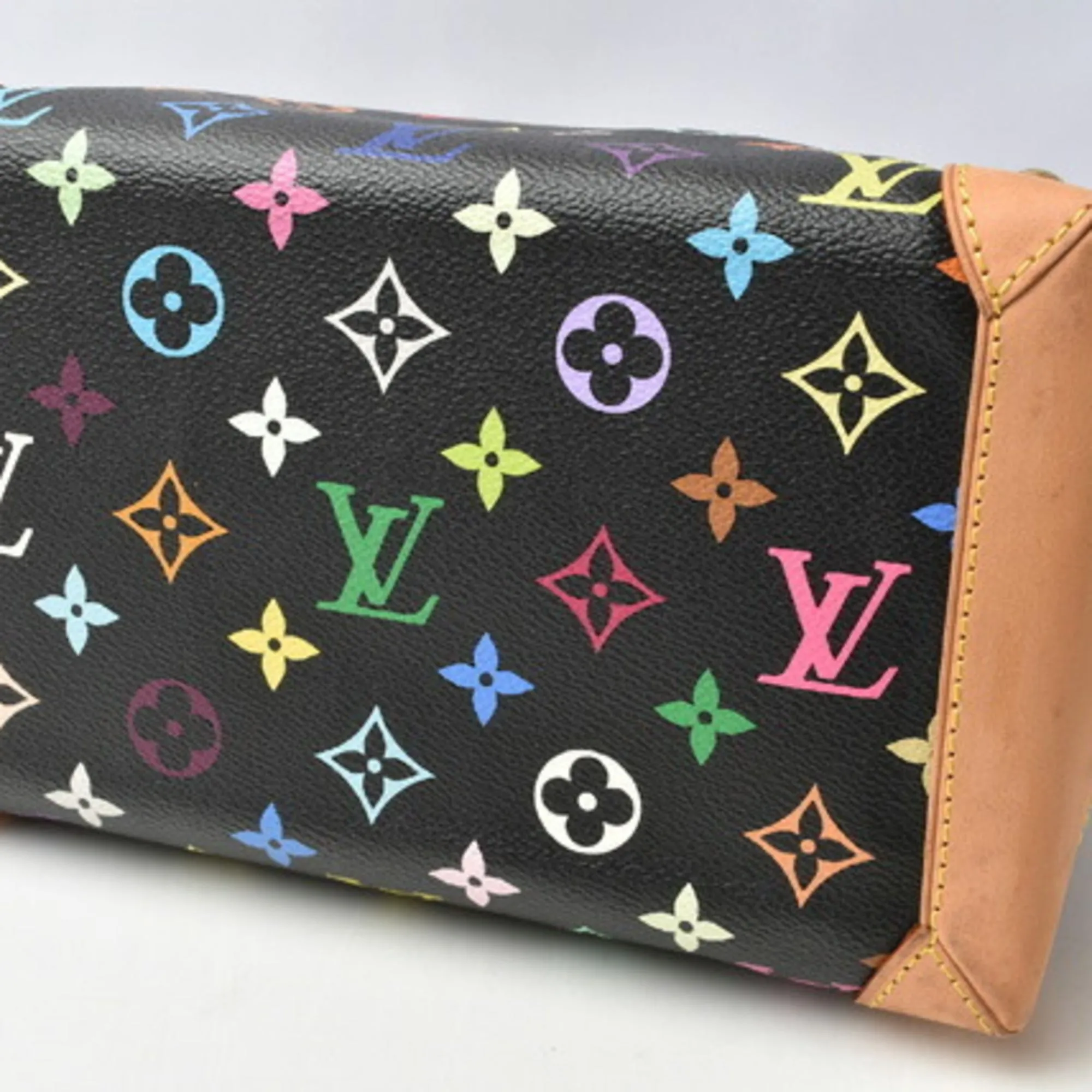 Louis Vuitton Handbag LOUIS VUITTON Audra Monogram Multicolor Noir / Black M40048