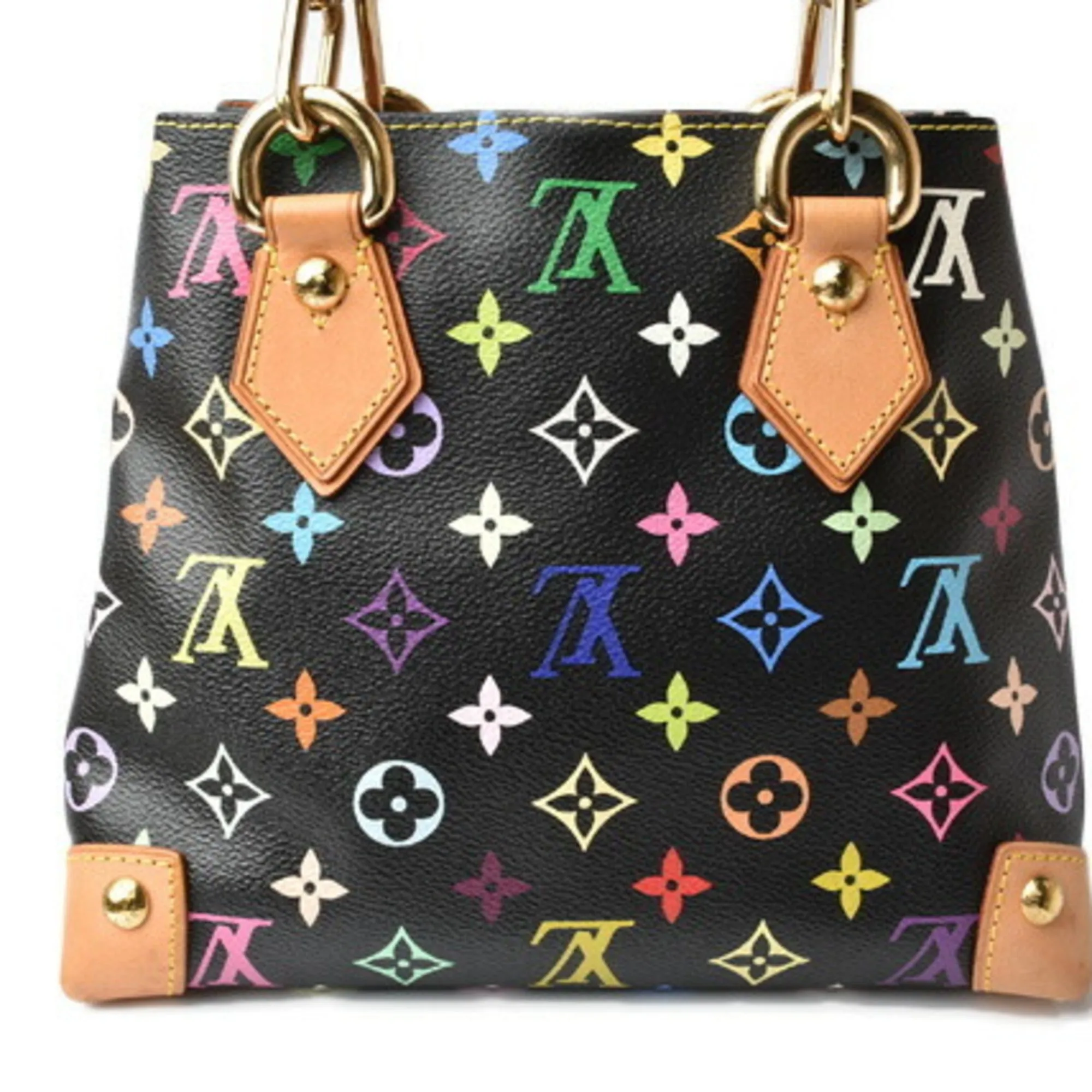 Louis Vuitton Handbag LOUIS VUITTON Audra Monogram Multicolor Noir / Black M40048