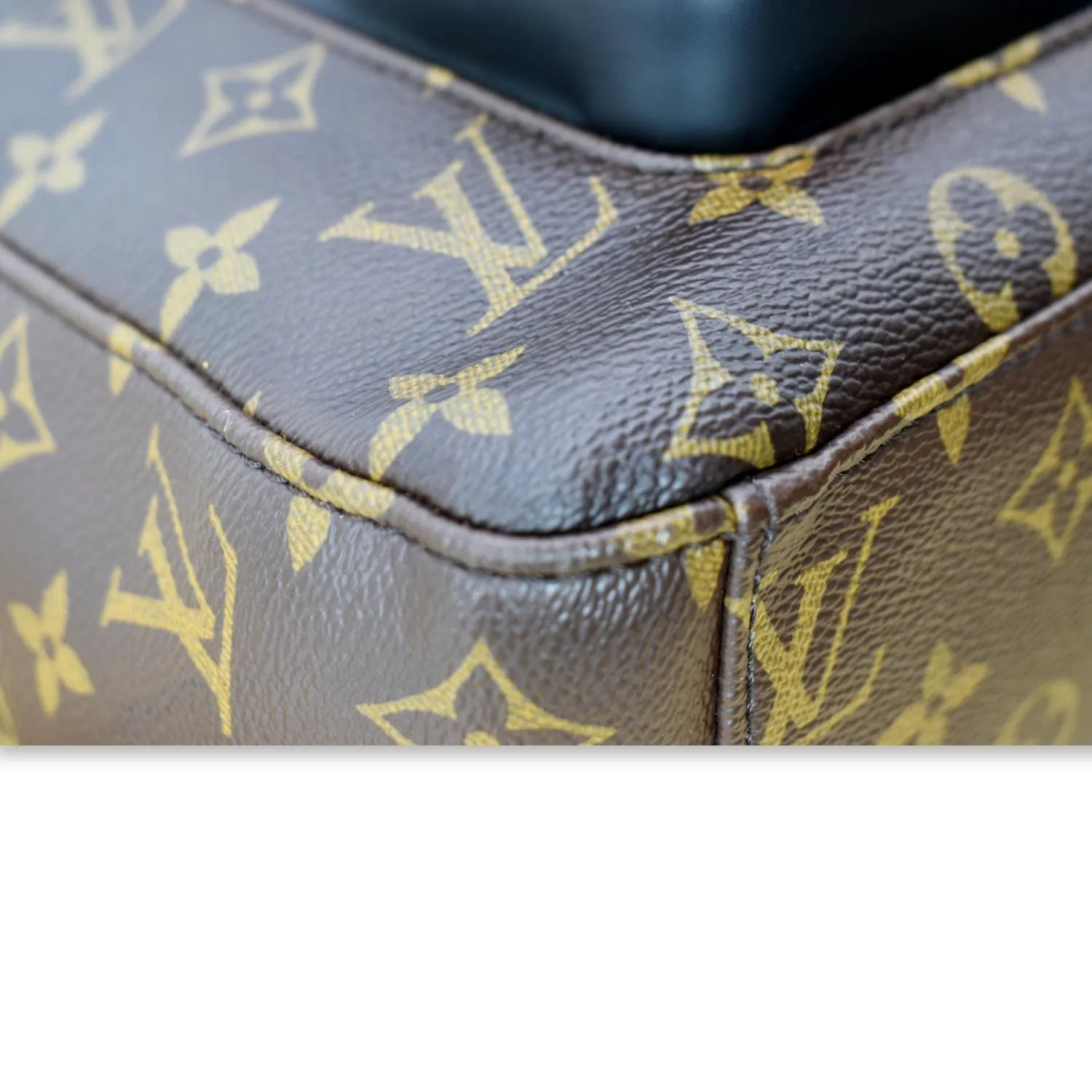 LOUIS VUITTON Josh Monogram Canvas Backpack Bag Brown