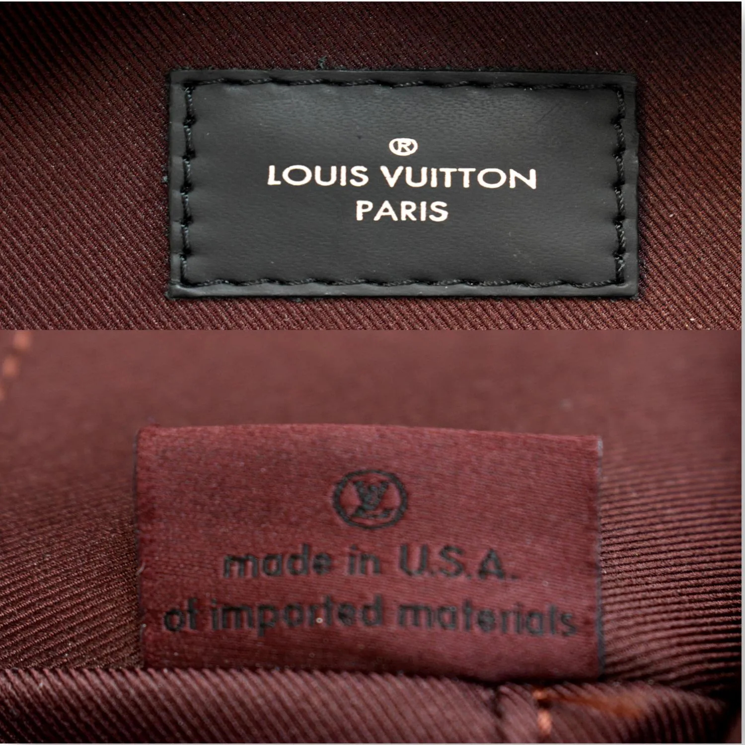 LOUIS VUITTON Josh Monogram Canvas Backpack Bag Brown