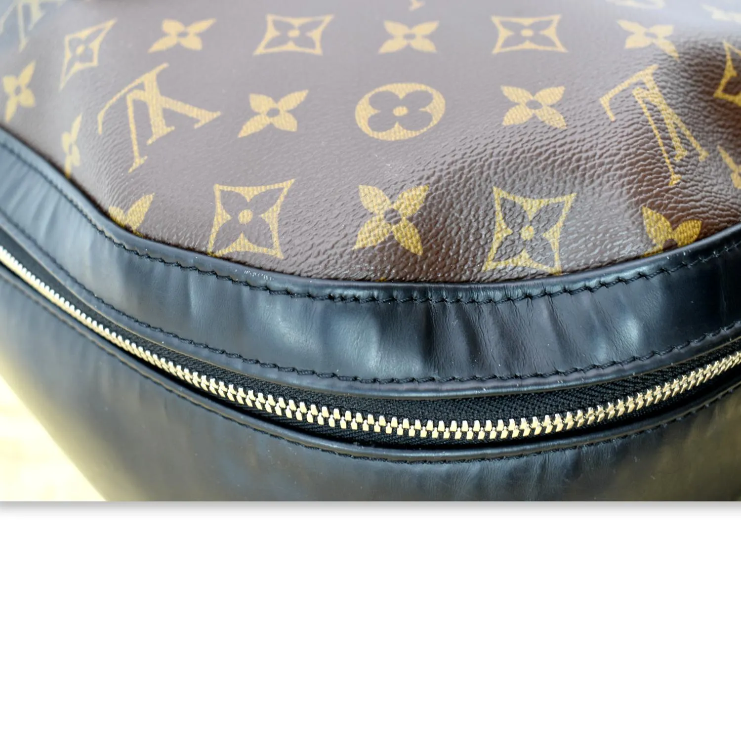 LOUIS VUITTON Josh Monogram Canvas Backpack Bag Brown