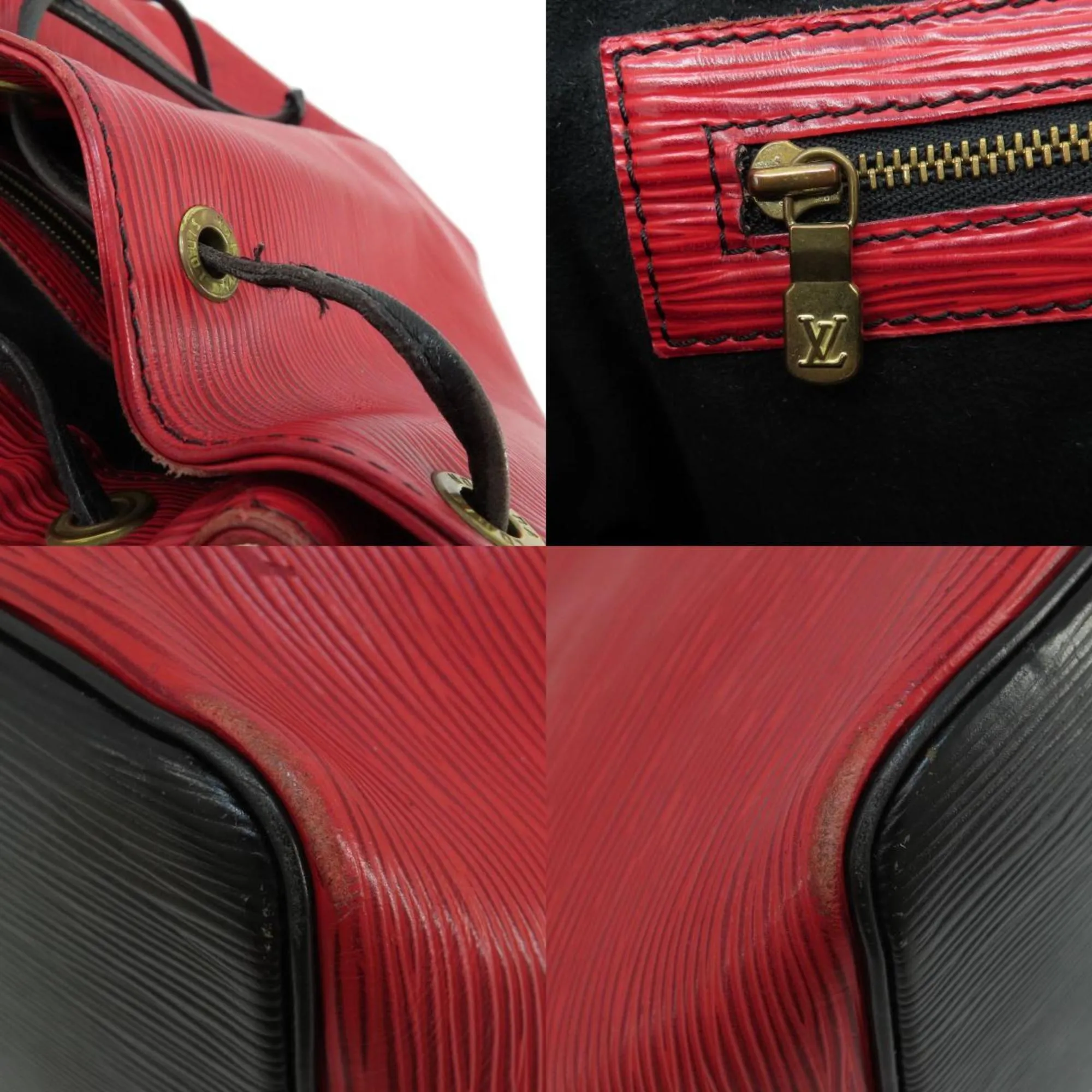 LOUIS VUITTON M44172 Petit Noe Shoulder Bag Epi Leather Women's