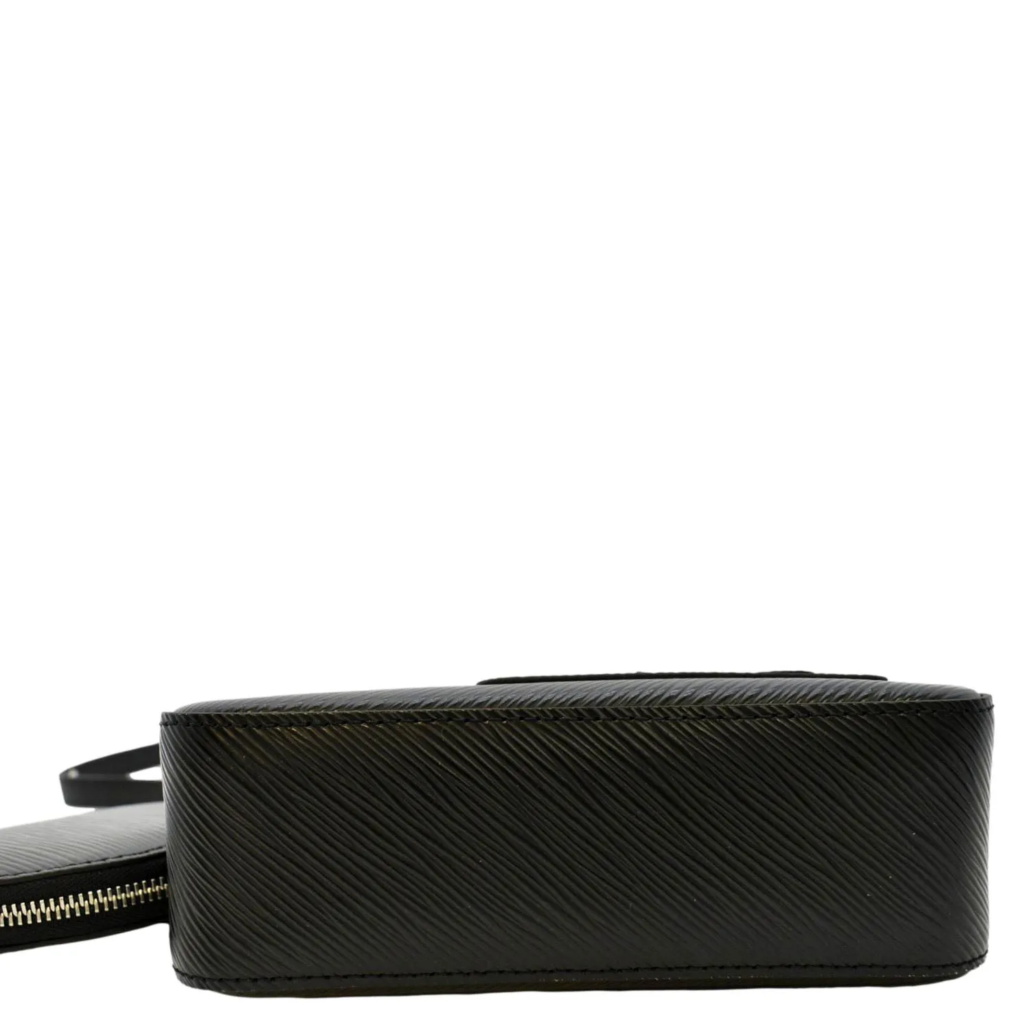 LOUIS VUITTON Marellini Epi Leather Shoulder Bag Black