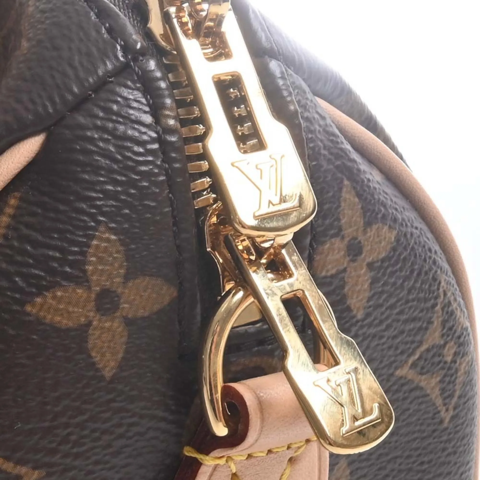 LOUIS VUITTON Monogram Speedy Bandouliere 20 Handbag M45957 Brown Women's