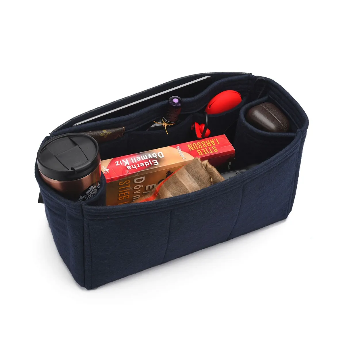 Louis Vuitton Neverfull Organizer Insert, Bag Organizer with Double Bottle Holders