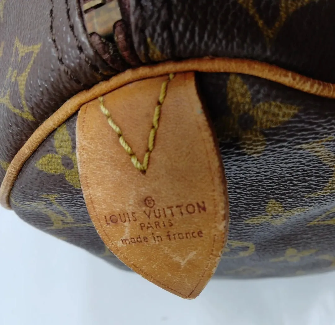 Louis Vuitton Speedy 40 Brown Monogram Hand Bag