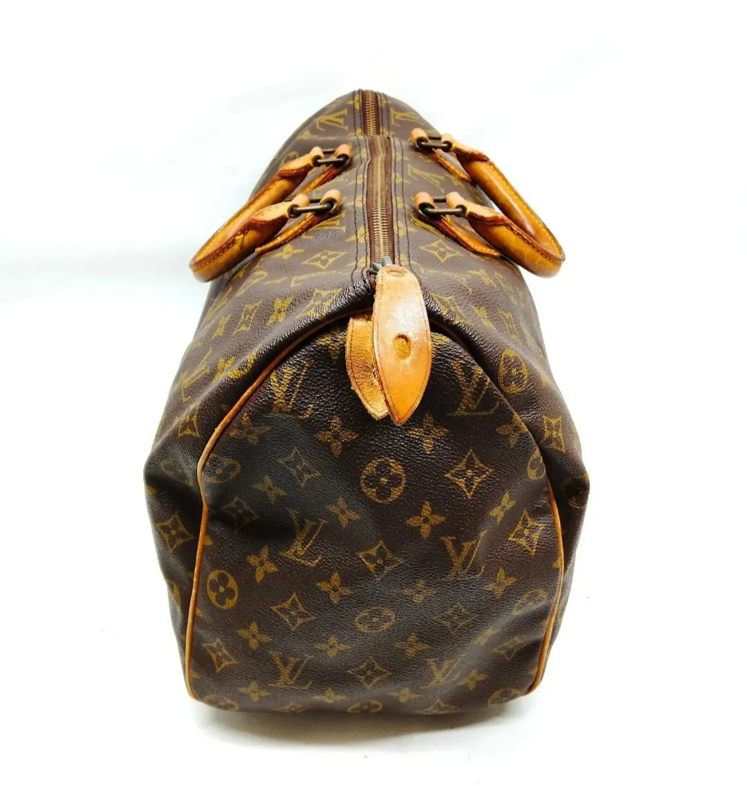 Louis Vuitton Speedy 40 Brown Monogram Hand Bag