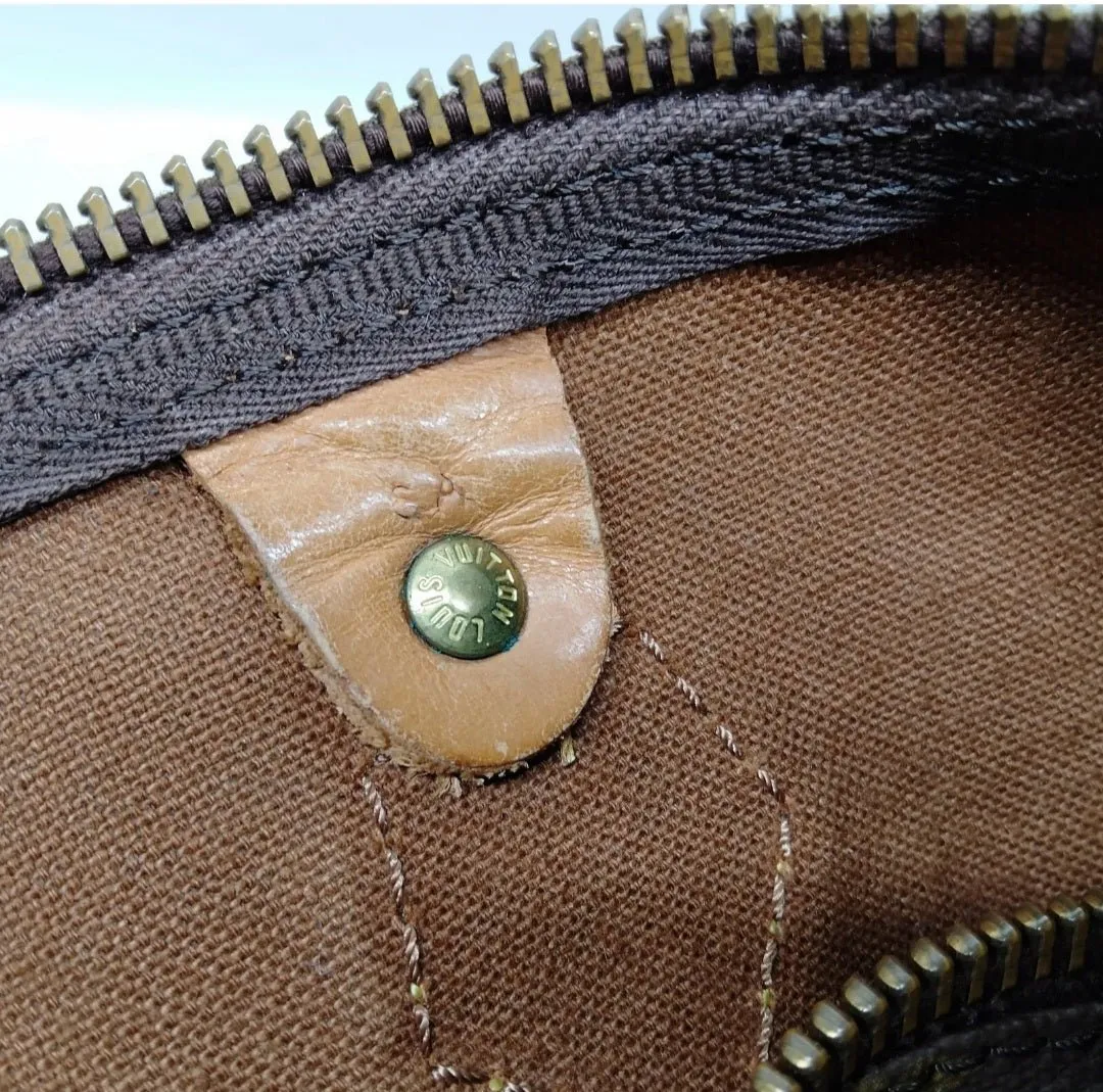 Louis Vuitton Speedy 40 Brown Monogram Hand Bag