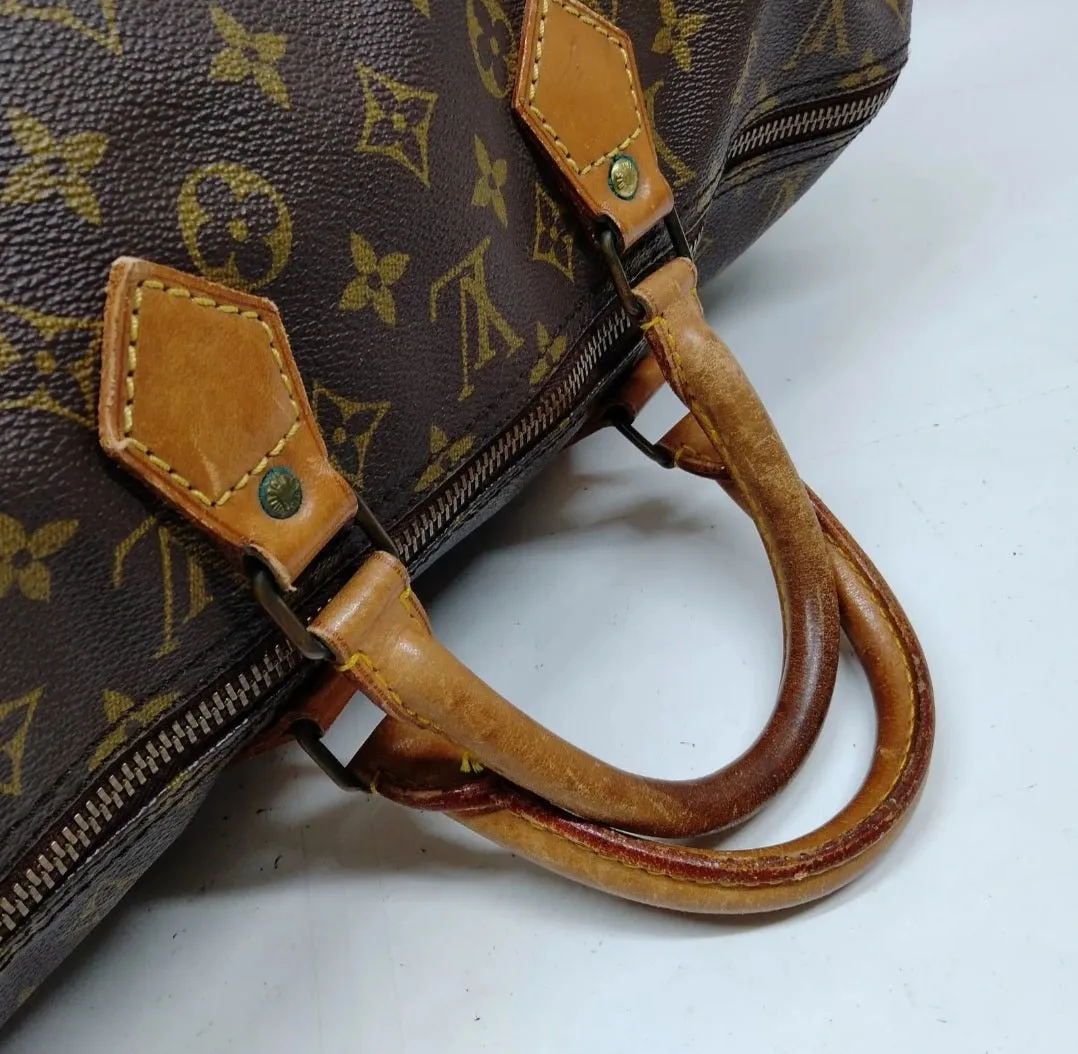 Louis Vuitton Speedy 40 Brown Monogram Hand Bag