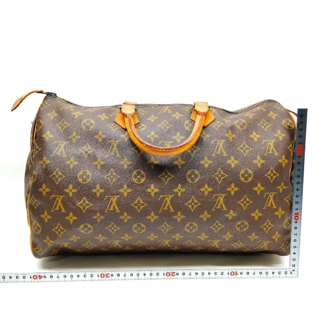 Louis Vuitton Speedy 40 Brown Monogram Hand Bag
