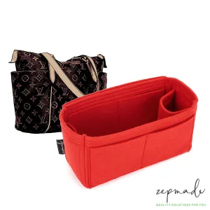 Louis Vuitton Totally Organizer Insert, Bag Organizer with Single Bottle Holder and Exterior Pockets