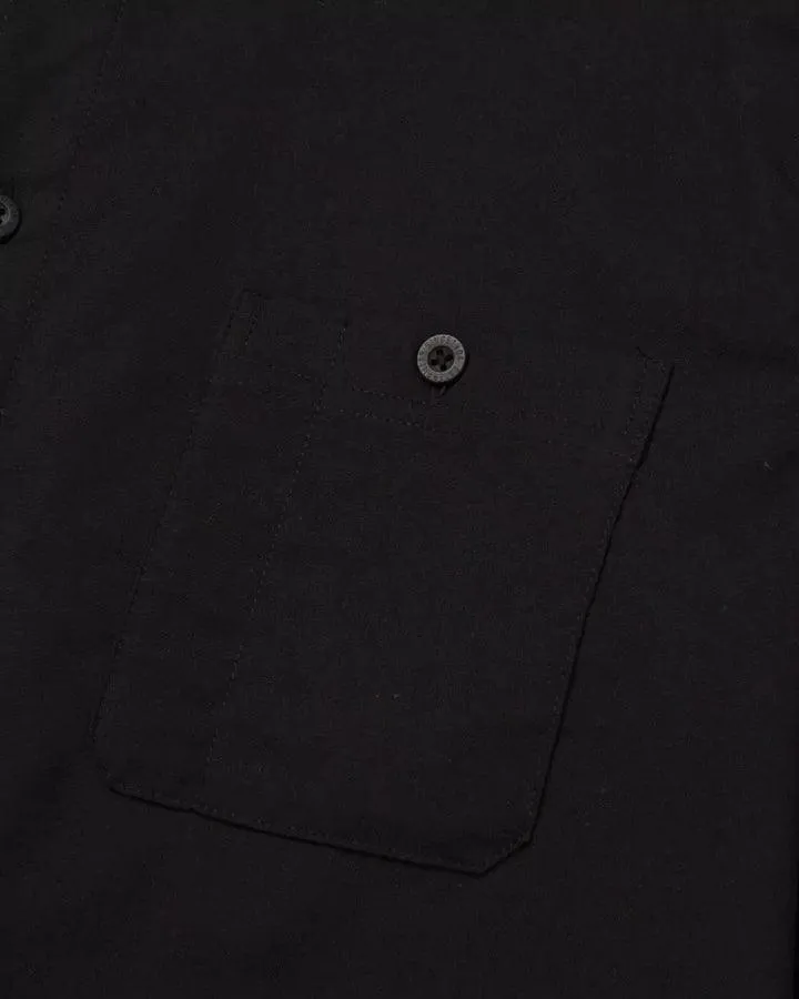 Men's Classic Oxford Long Sleeve Work Shirt - Black