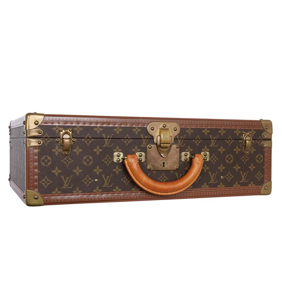 Monogram Hard Case Trunk Bisten 50 (Authentic Pre-Owned)