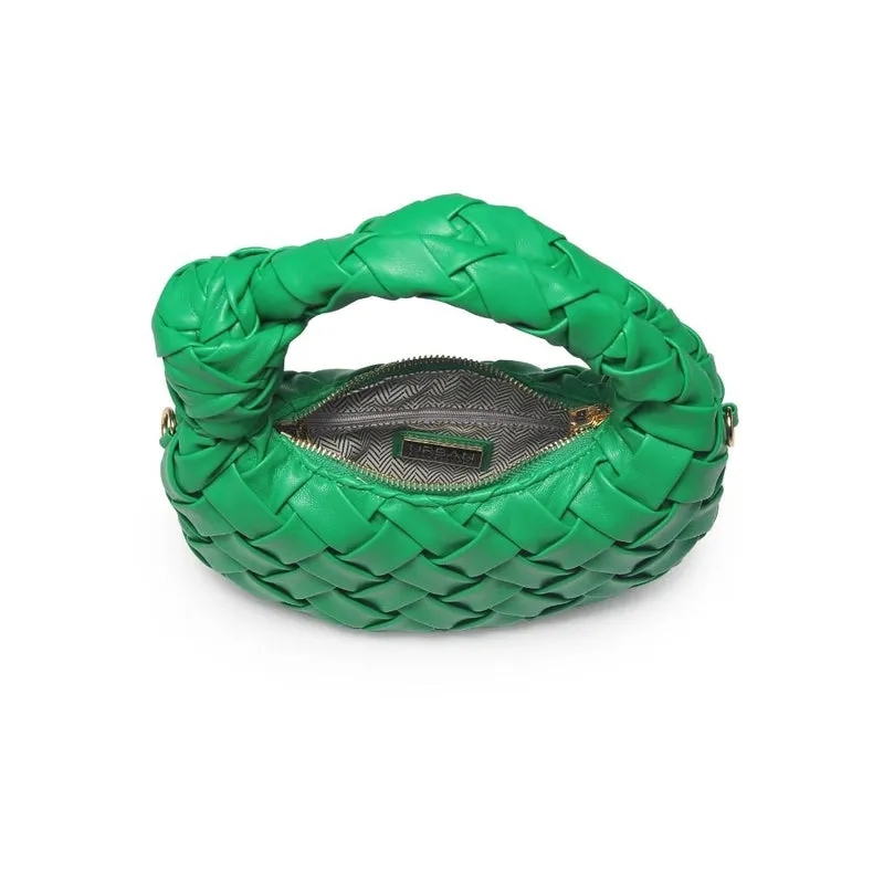 Nadia Woven Crossbody Green