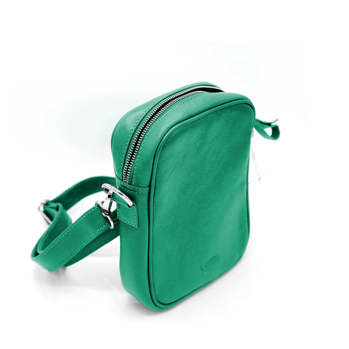 North-South Crossbody Emerald Green