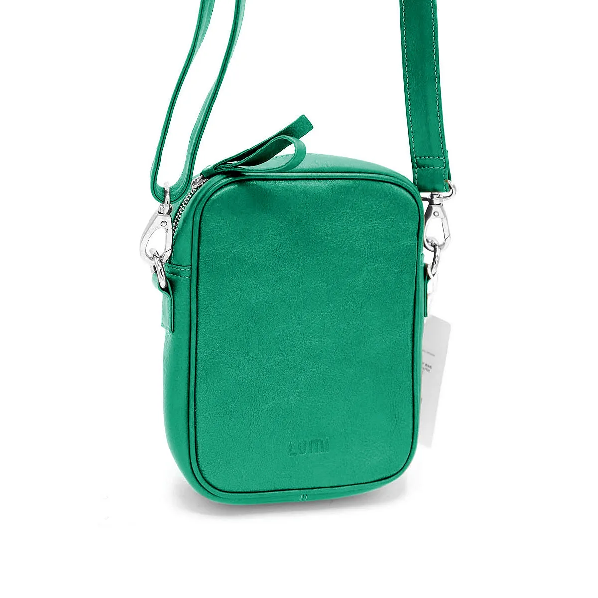 North-South Crossbody Emerald Green