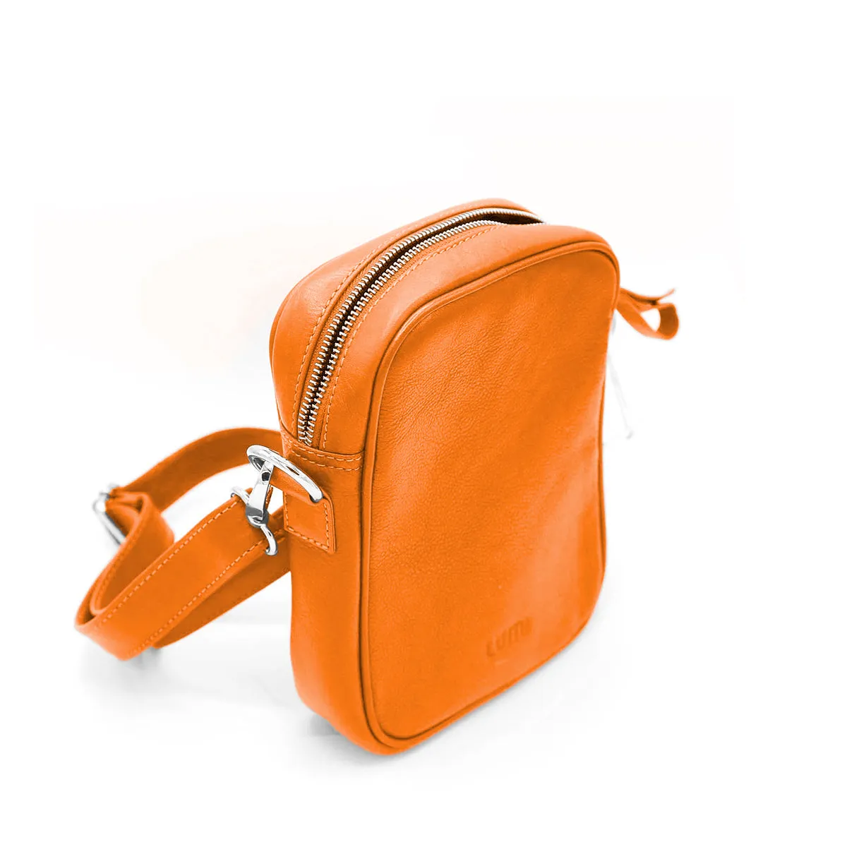 North-South Crossbody Orange