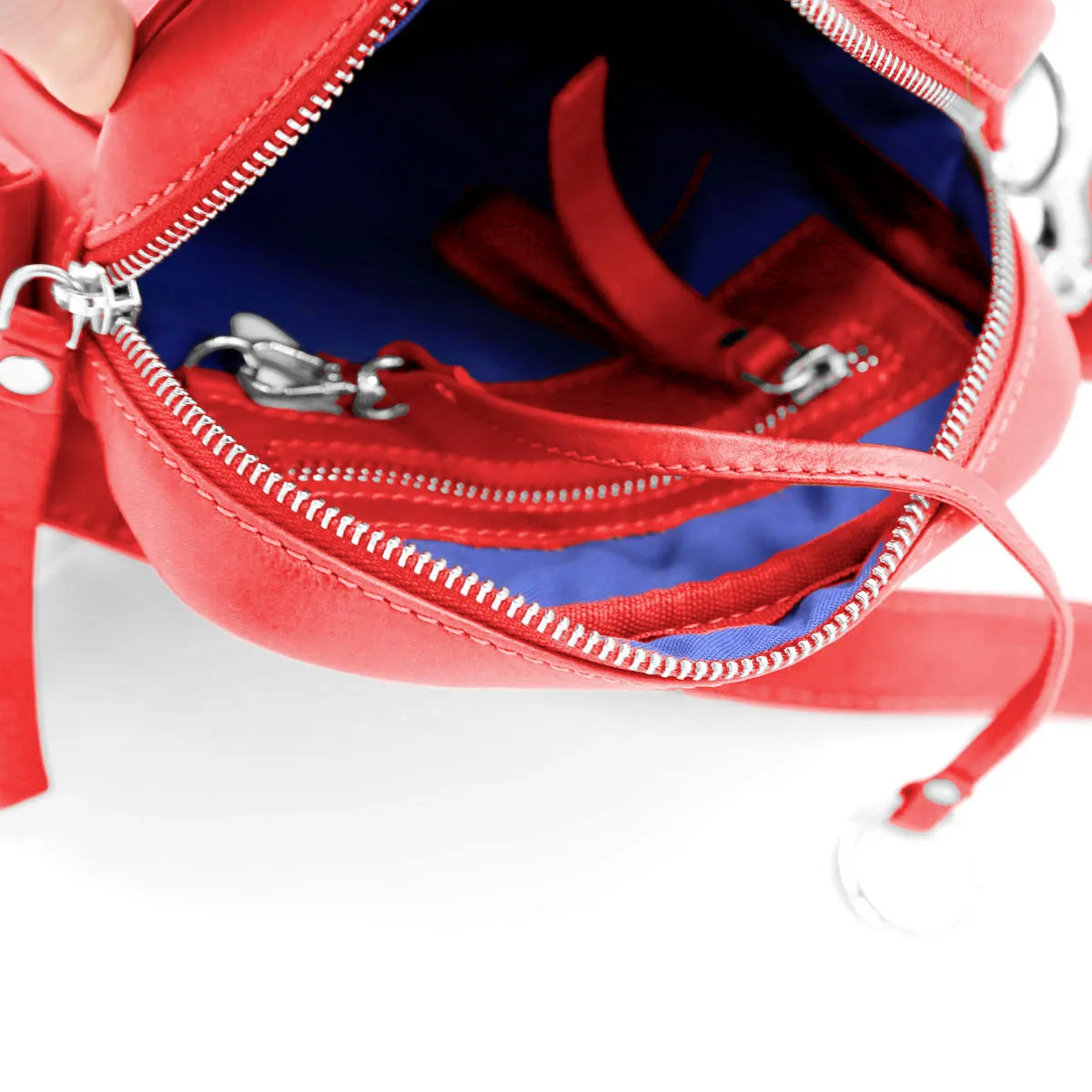 North-South Crossbody Red