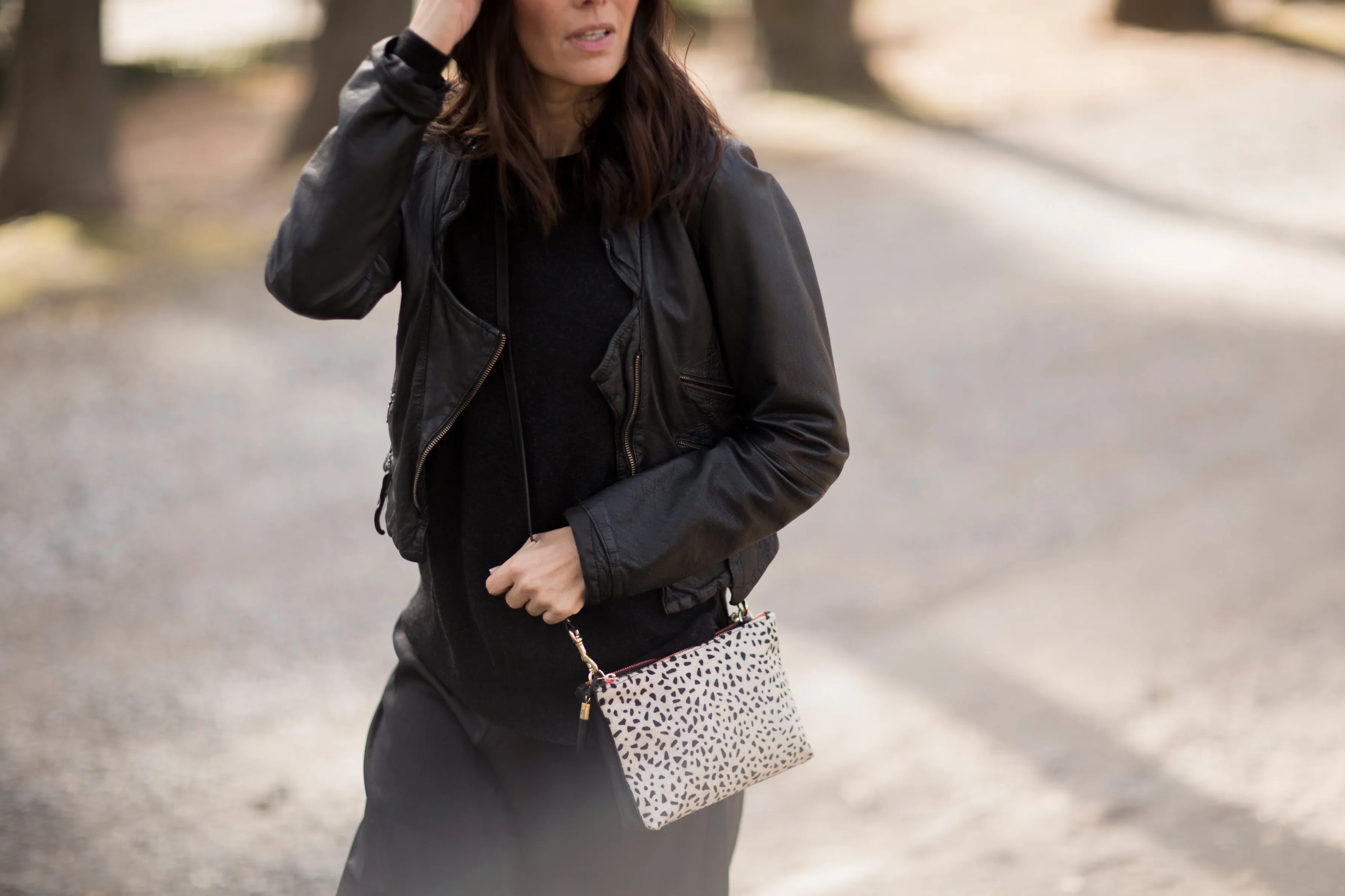 Nottingham Double Zip Crossbody - Cheetah