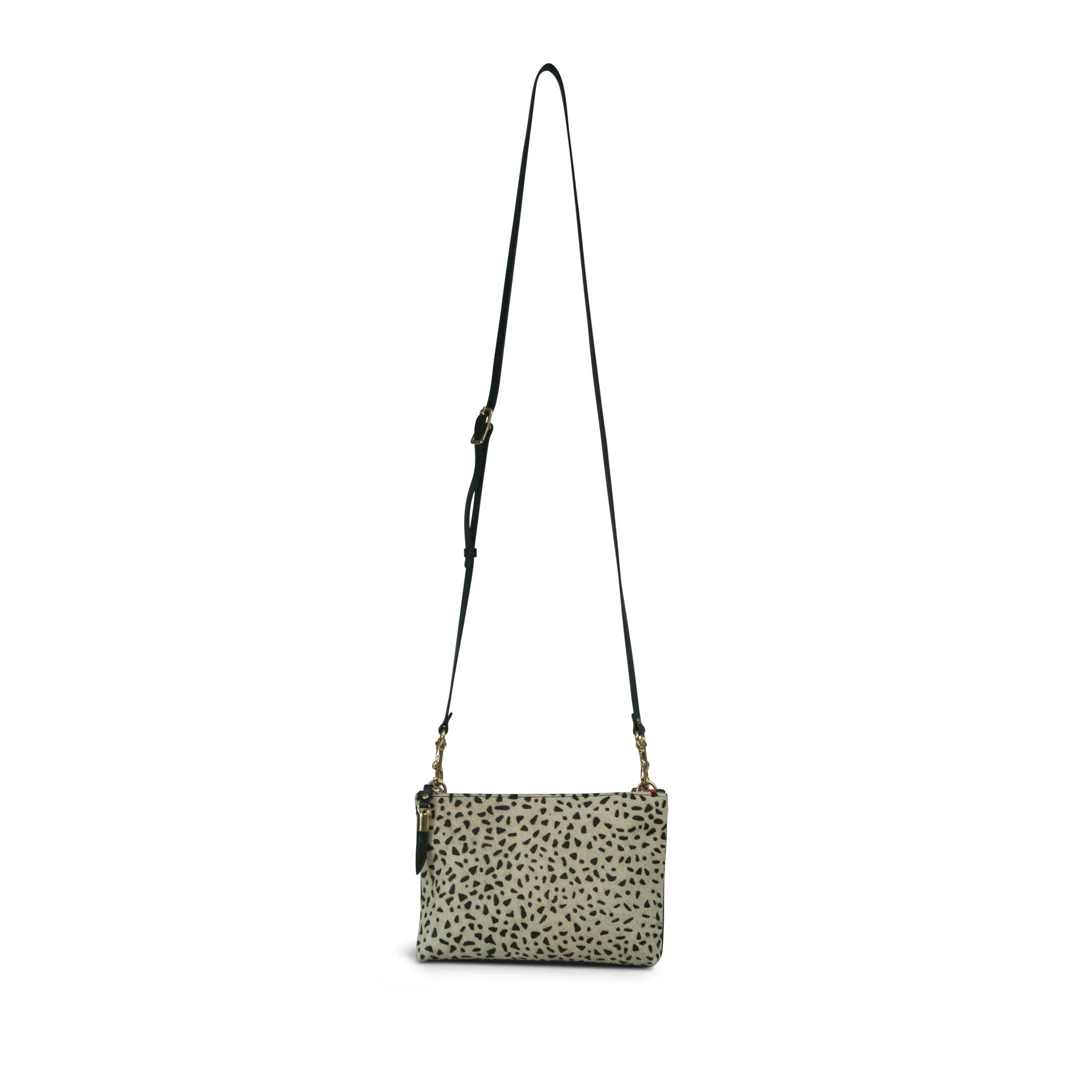Nottingham Double Zip Crossbody - Cheetah