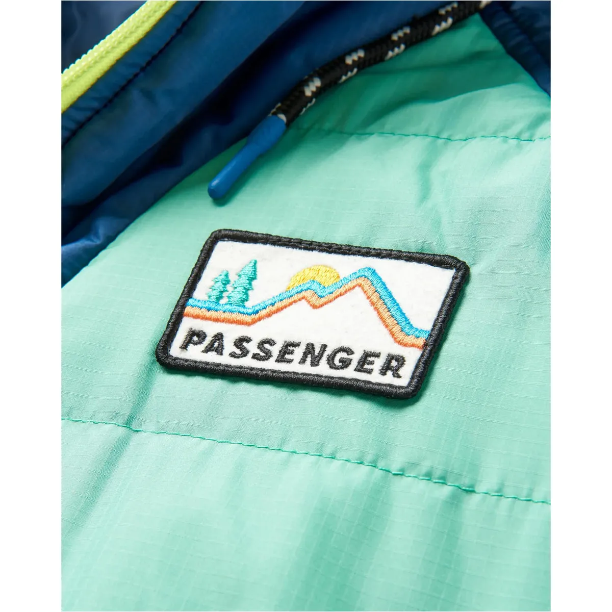 Ocean Recycled Insulated 1/2 Zip Jacket - Green Spruce