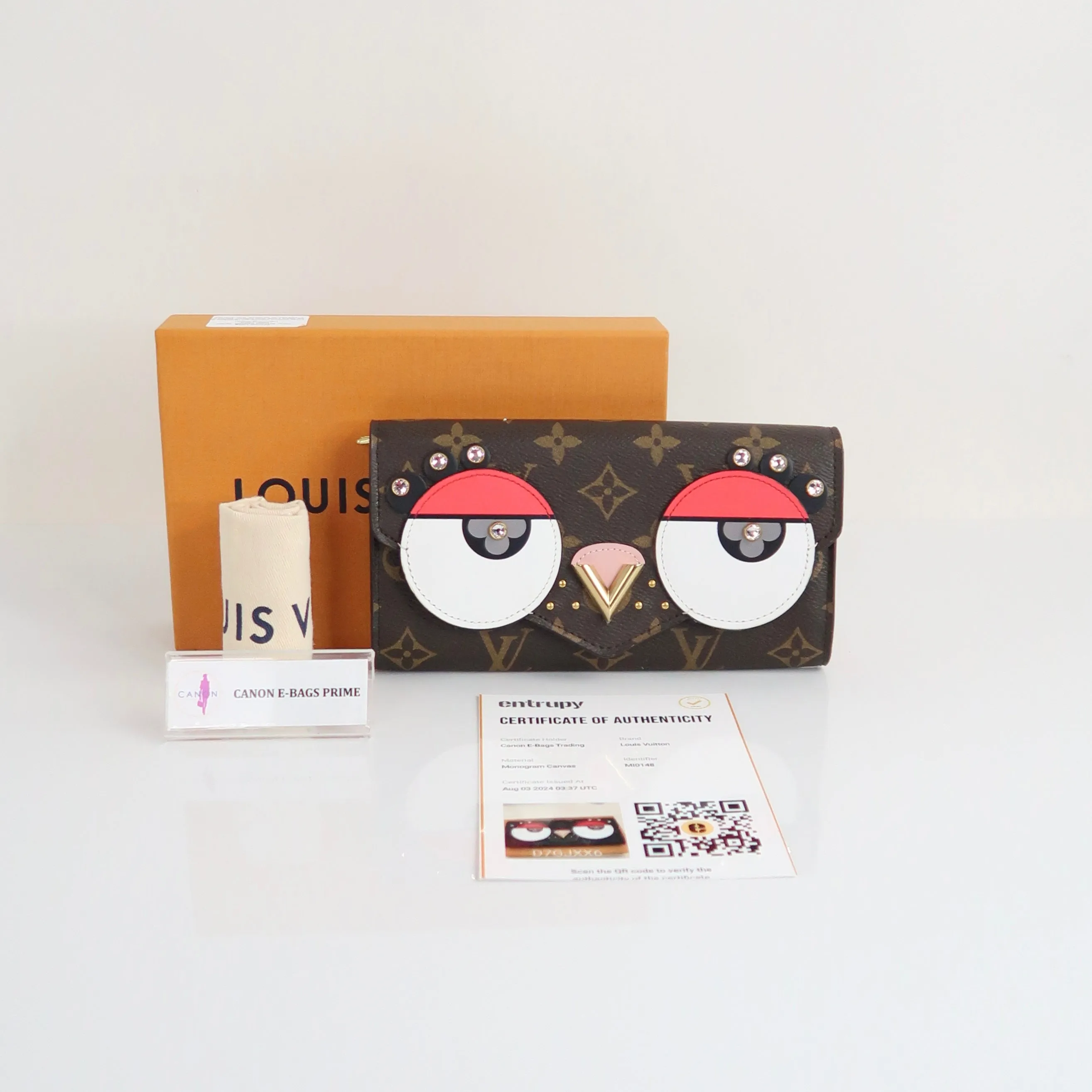 Owl Long Wallet