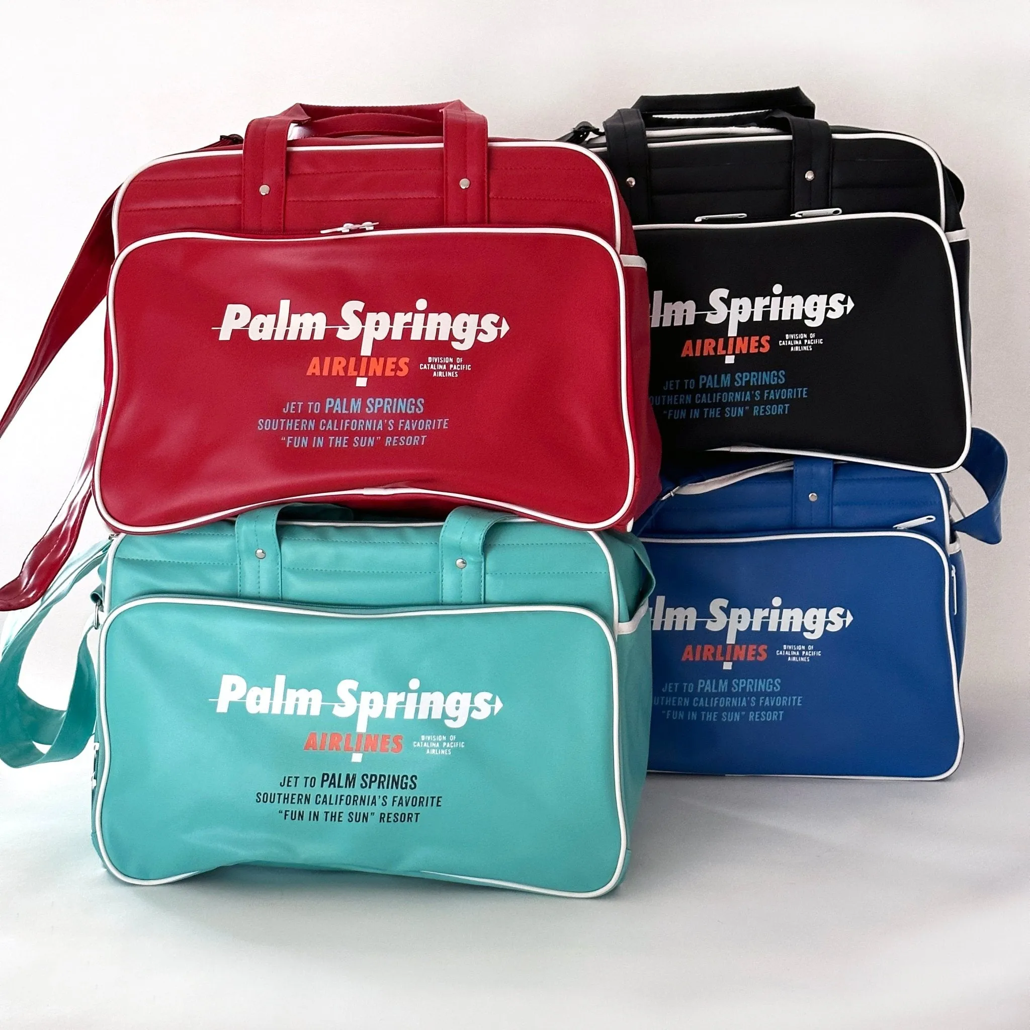 Palm Springs Airlines Weekender Bag - Black