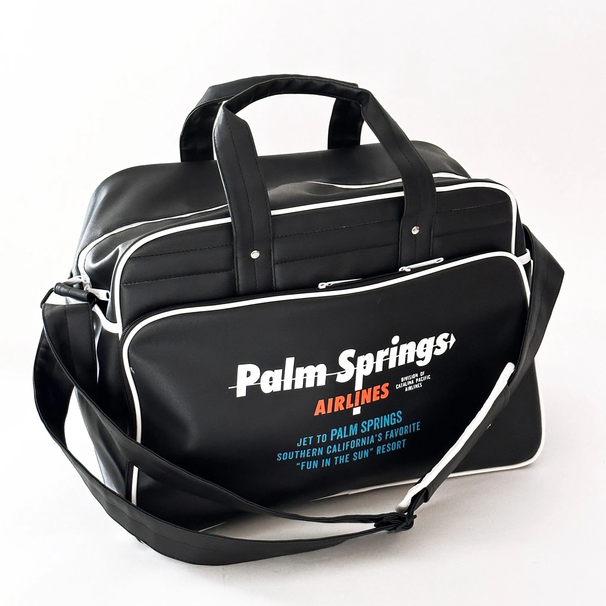 Palm Springs Airlines Weekender Bag - Black
