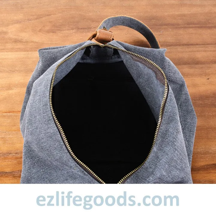 Retro Canvas Shoulder Messenger Bag, Japanese Style Crossbody Bag