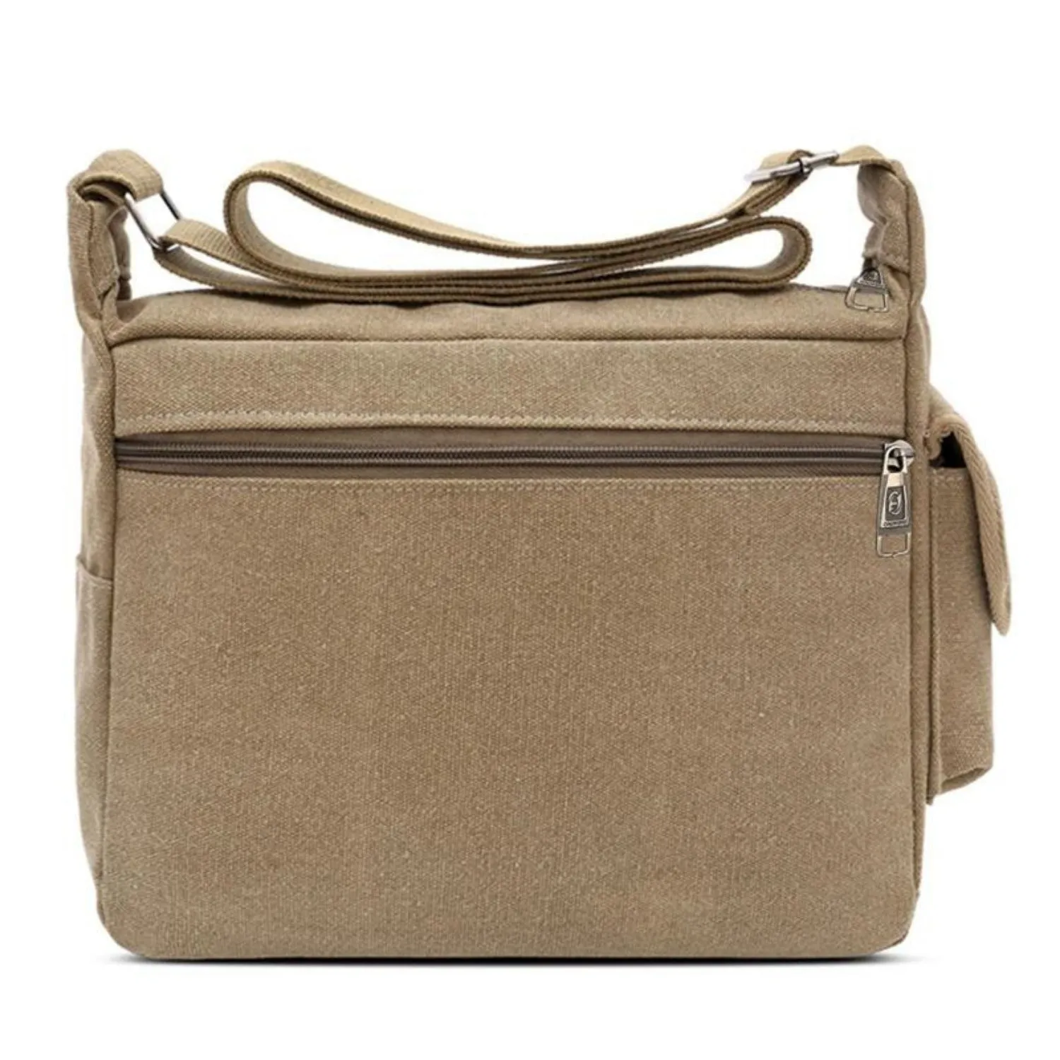 Rugged Vintage Canvas Messenger Bag