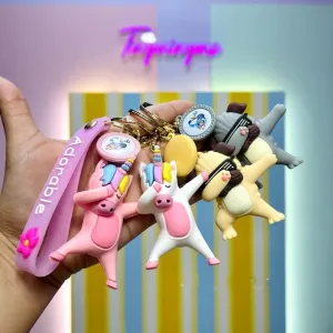 Stylish Unicorn Keychain .