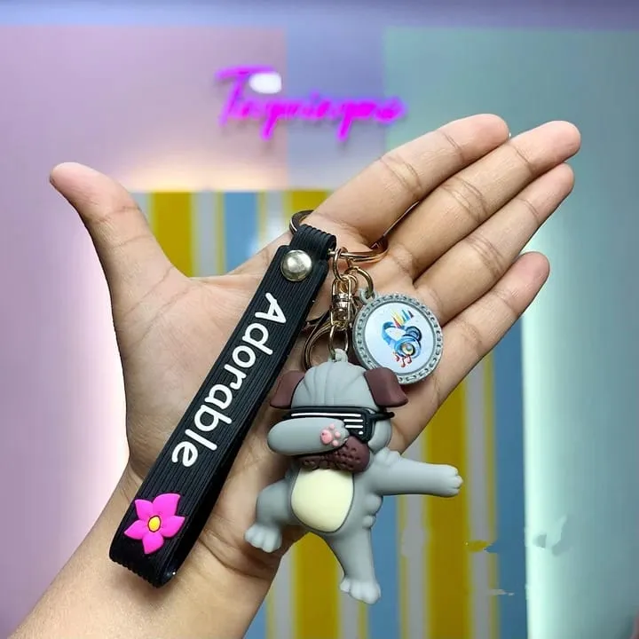 Stylish Unicorn Keychain .