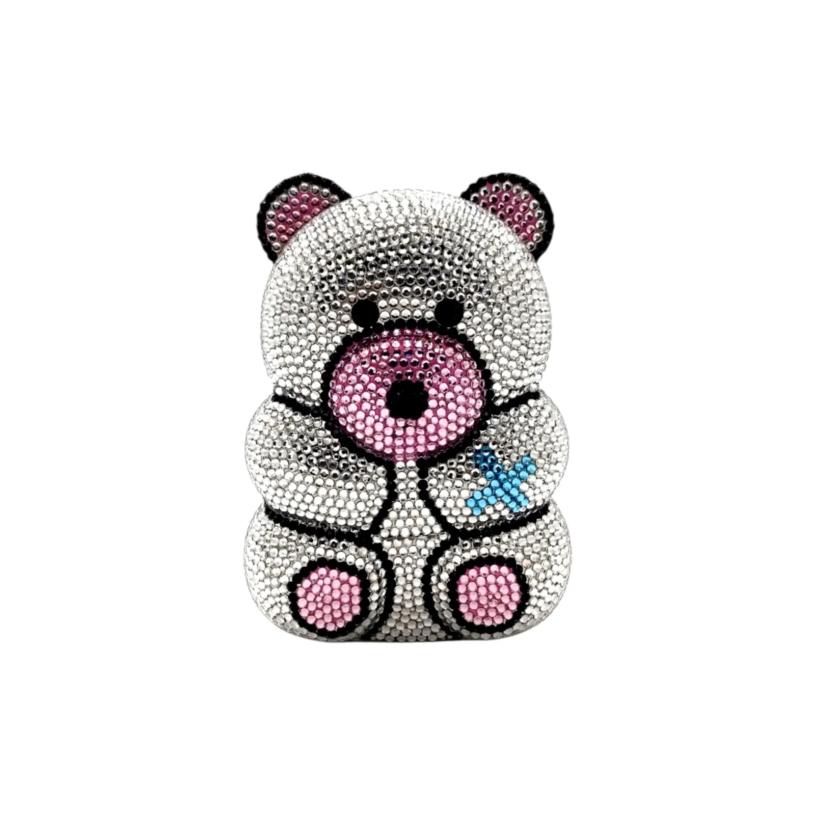 Swarovski Crystal Teddy Bear Clutch
