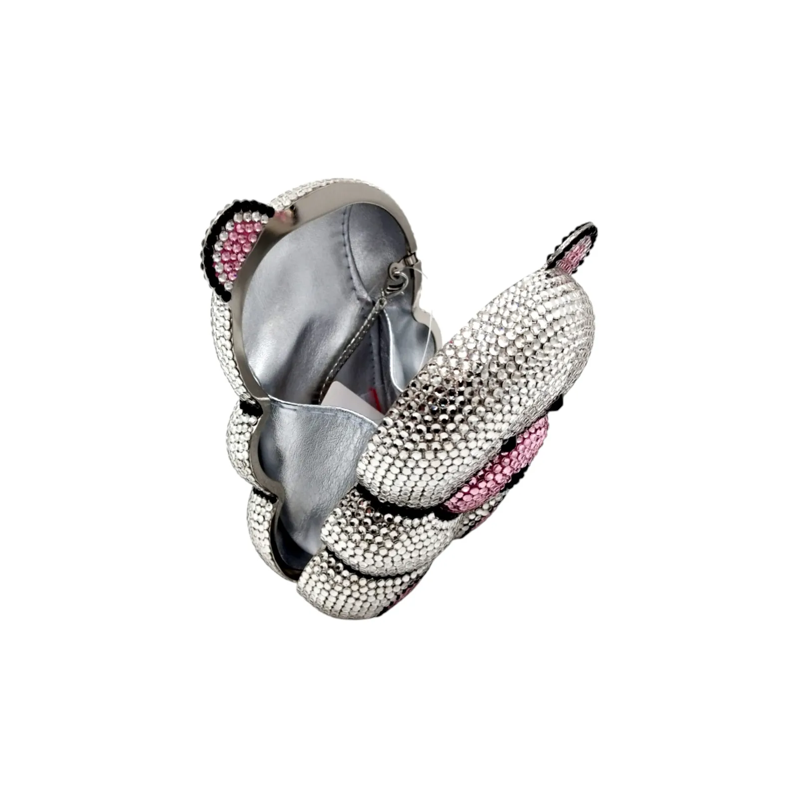 Swarovski Crystal Teddy Bear Clutch