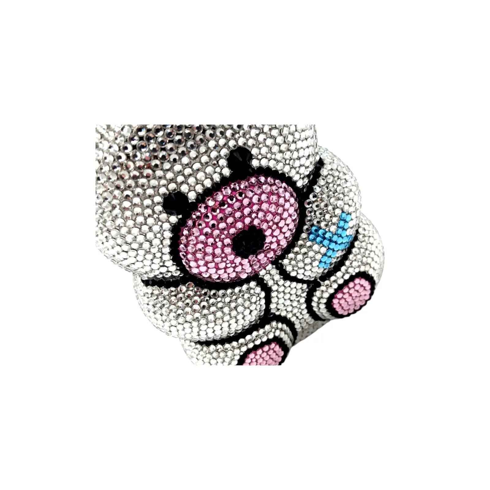 Swarovski Crystal Teddy Bear Clutch